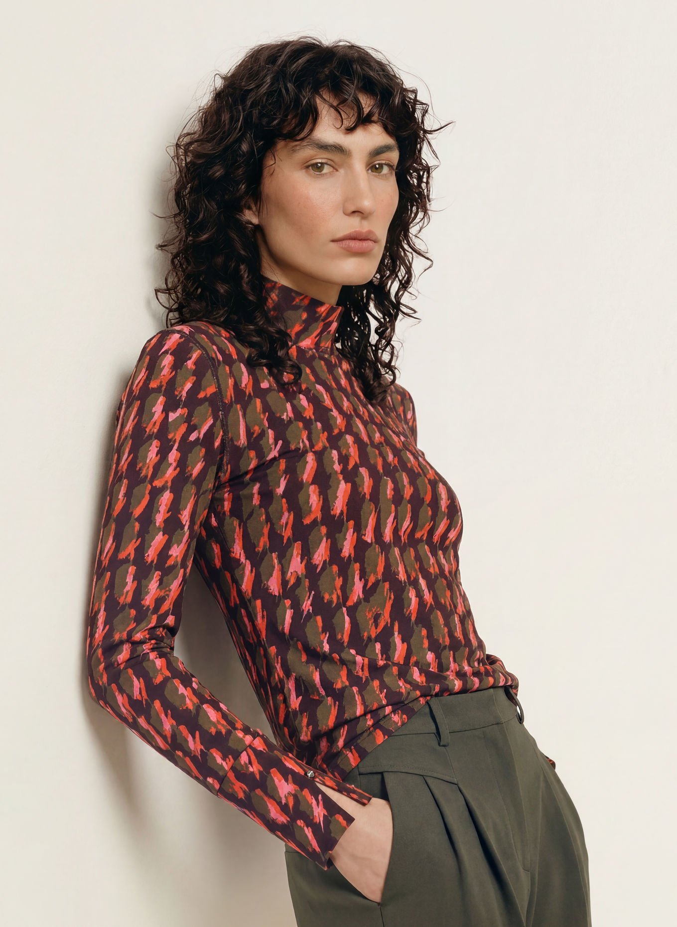 MARC CAIN Longsleeve: 484 tigerlily