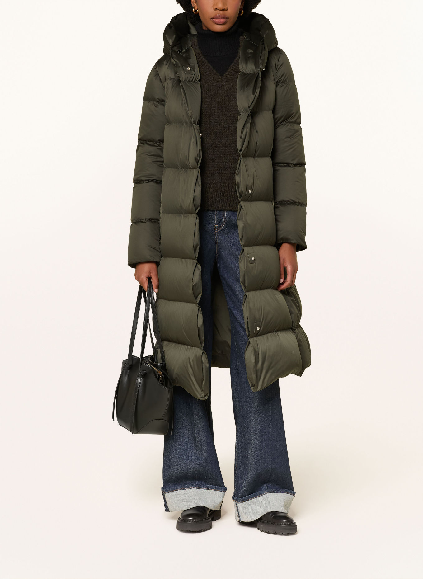 MARC CAIN Daunenmantel: 599 forest night new