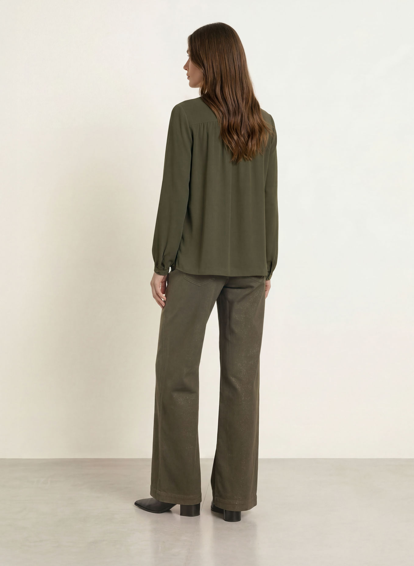 MARC CAIN Blusenshirt: 599 forest night new