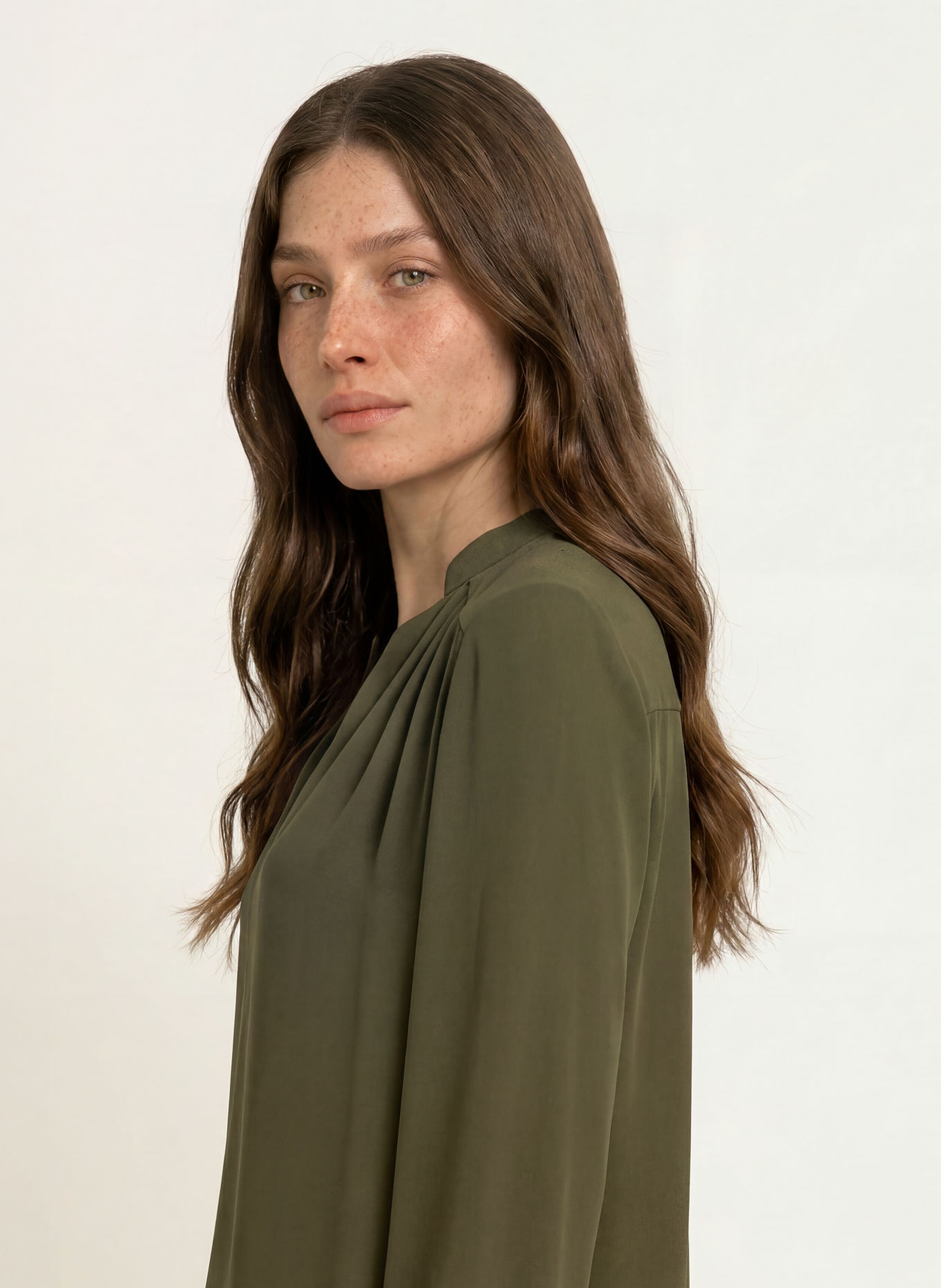 MARC CAIN Blusenshirt: 599 forest night new