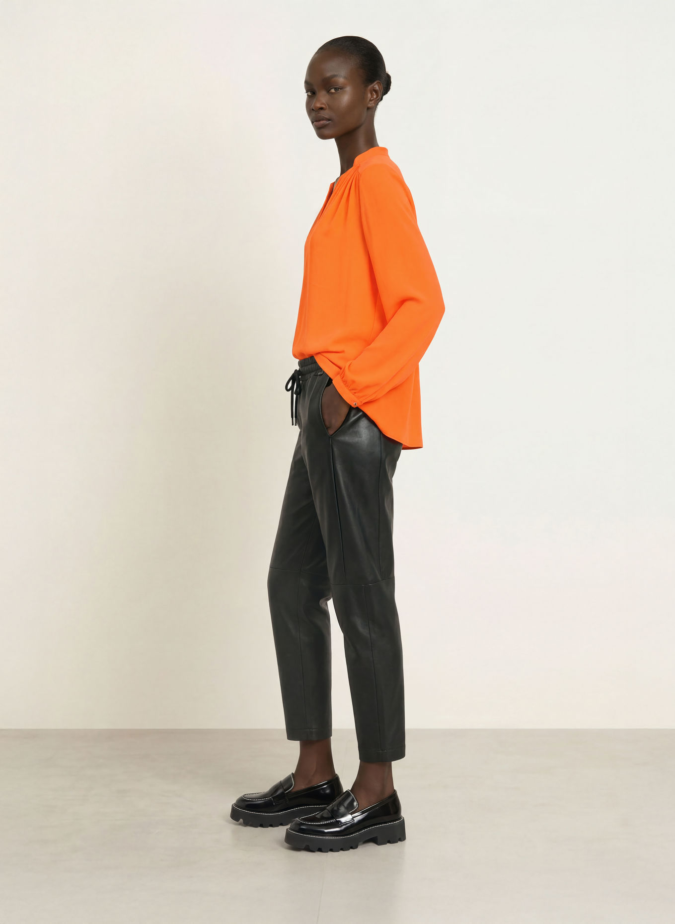 MARC CAIN Blusenshirt: 484 tigerlily