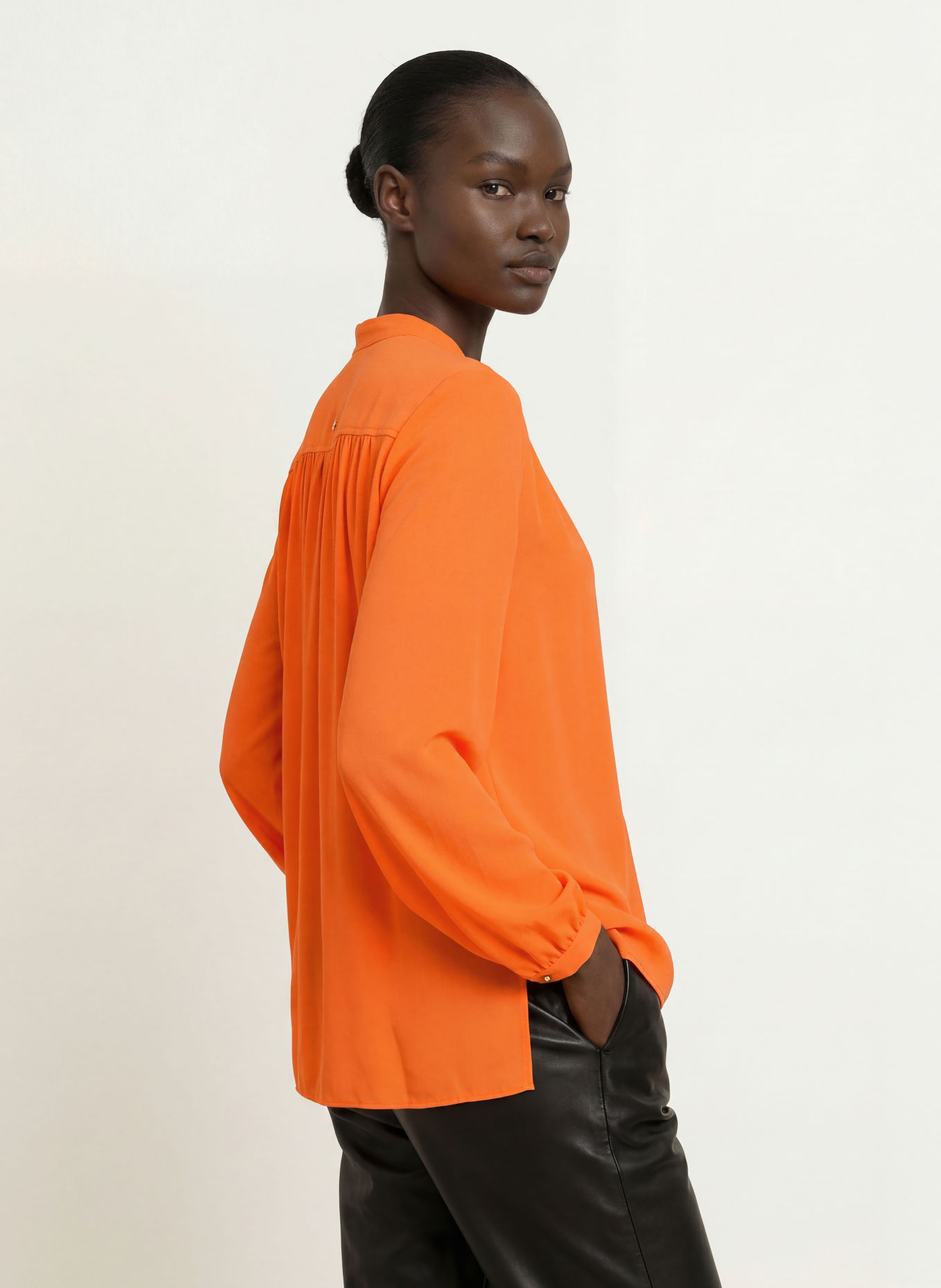 MARC CAIN Blusenshirt: 484 tigerlily