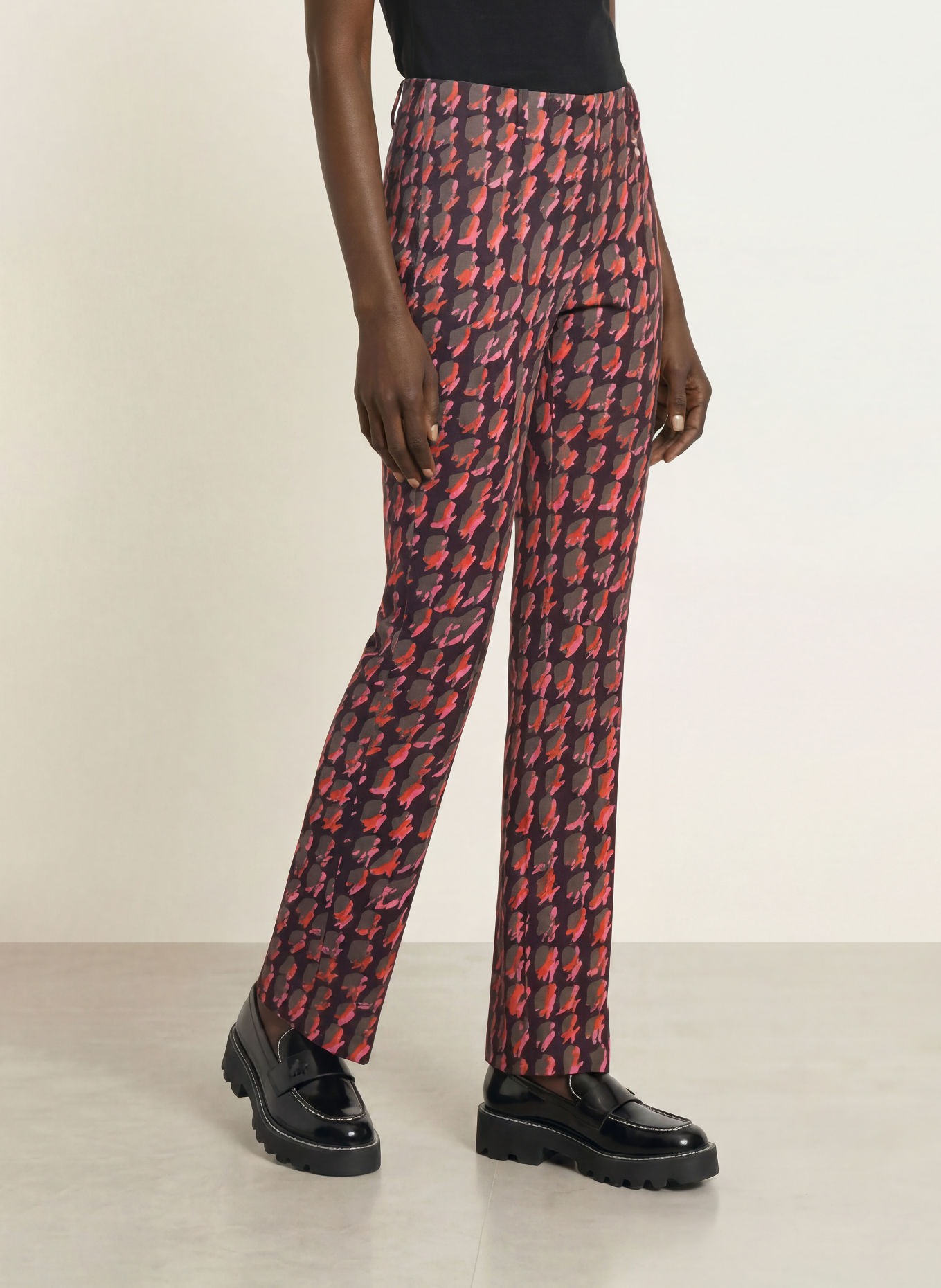 MARC CAIN Hose FREDERICA: 484 tigerlily