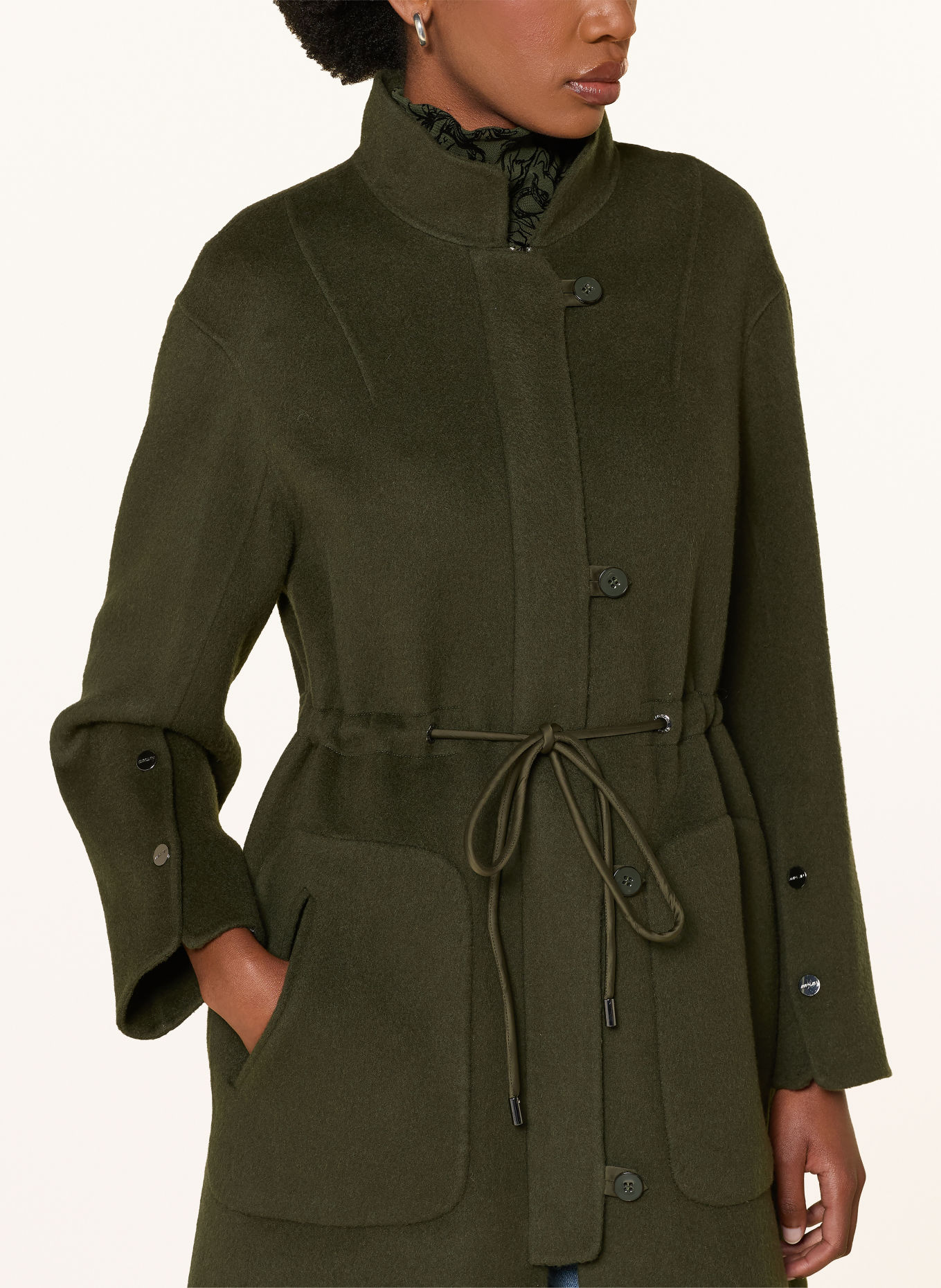MARC CAIN Wollmantel: 599 forest night new