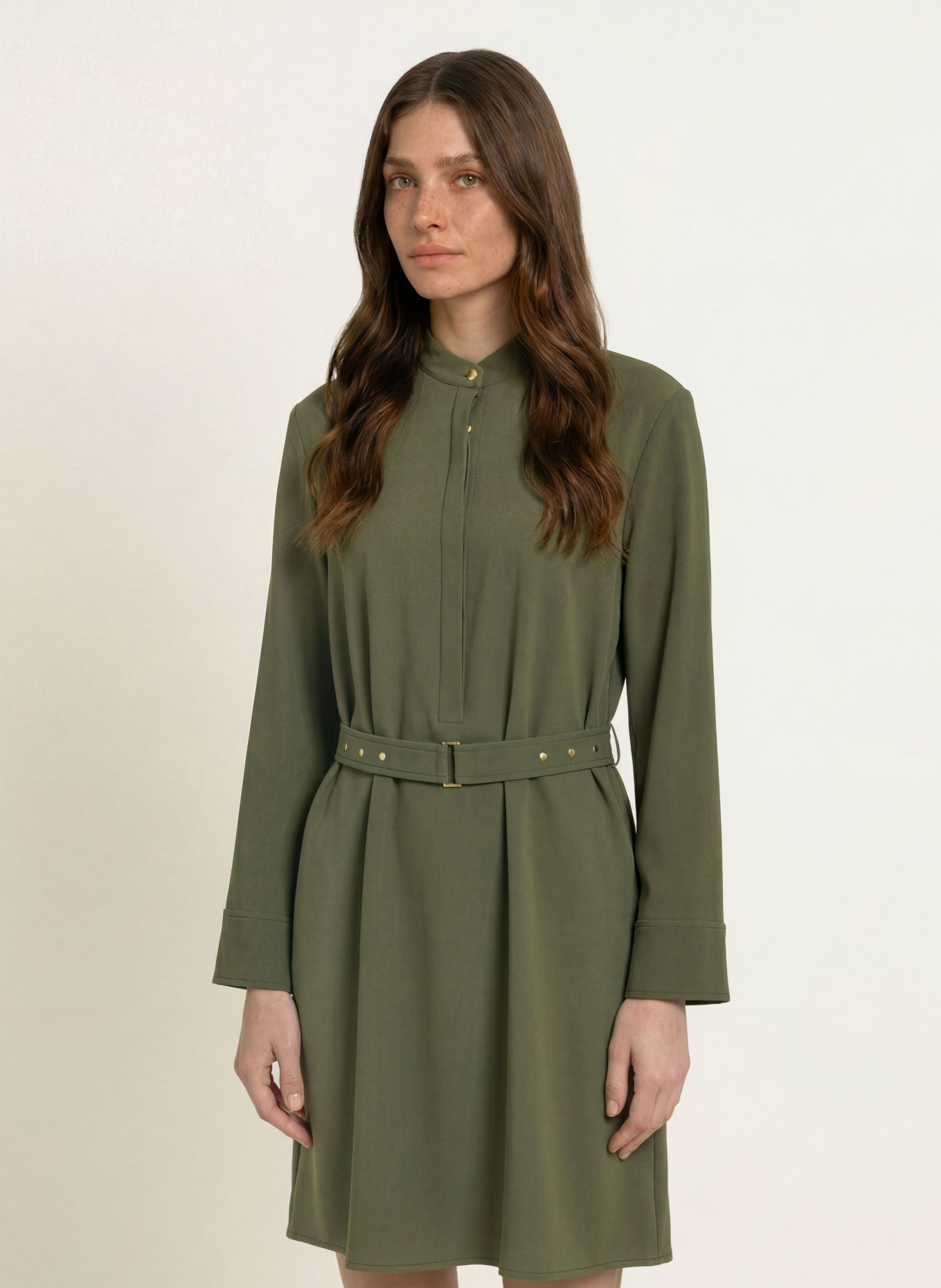 MARC CAIN Dress: 599 forest night new