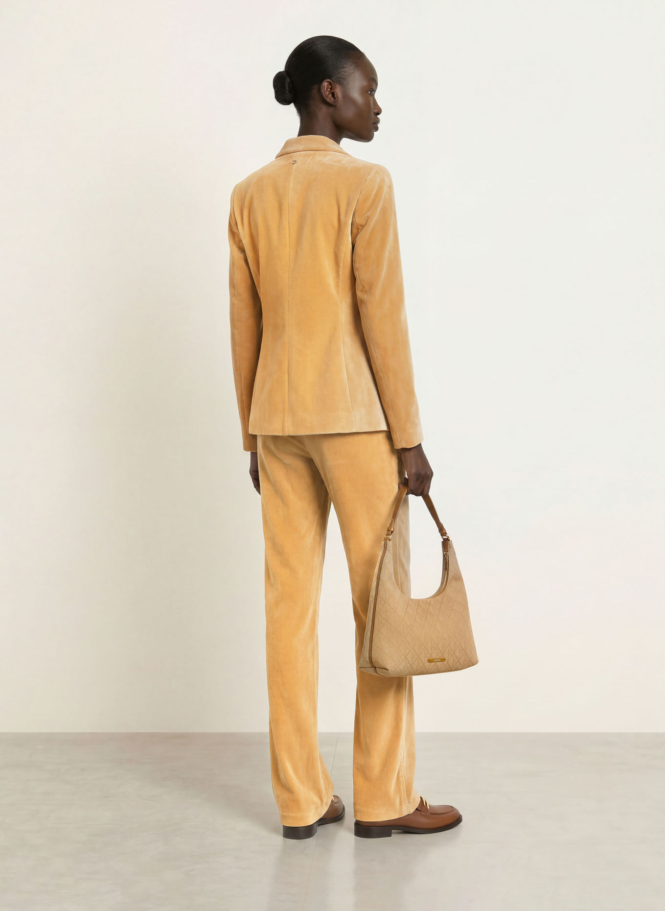 MARC CAIN Marlene-broek WUKARI van corduroy: 620 tannin