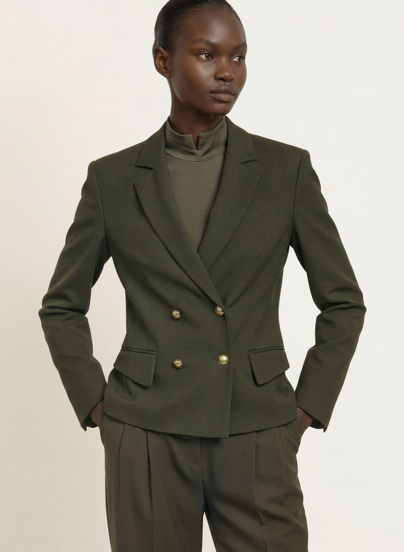 MARC CAIN Blazere: 599 forest night new
