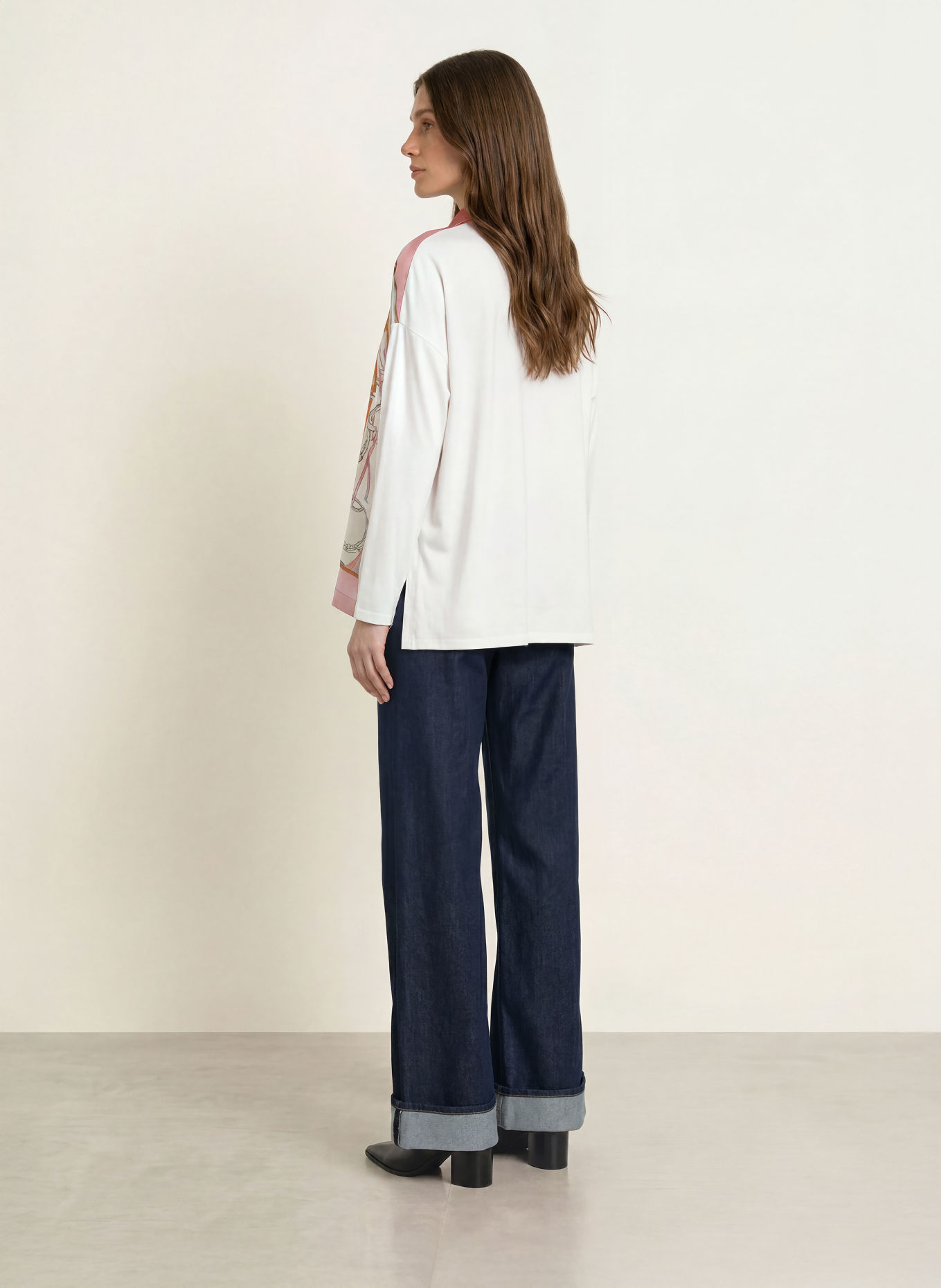 MARC CAIN Blusenshirt im Materialmix: 110 off