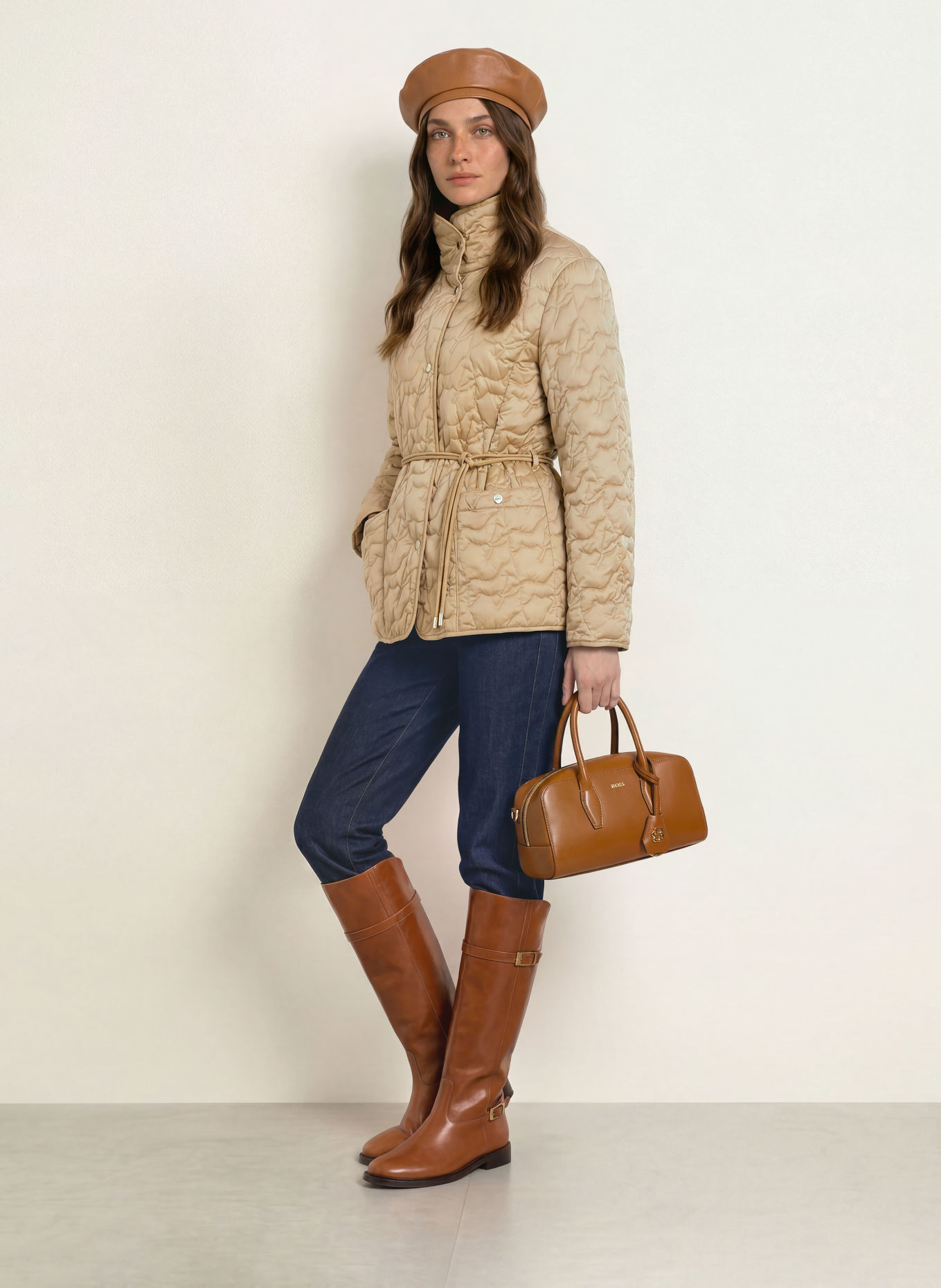 MARC CAIN Steppjacke: 620 tannin