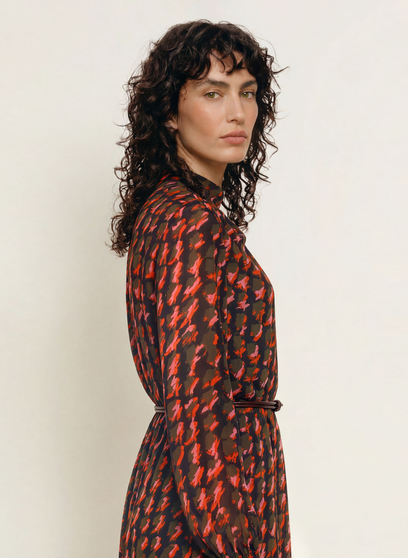MARC CAIN Kleid: 484 tigerlily