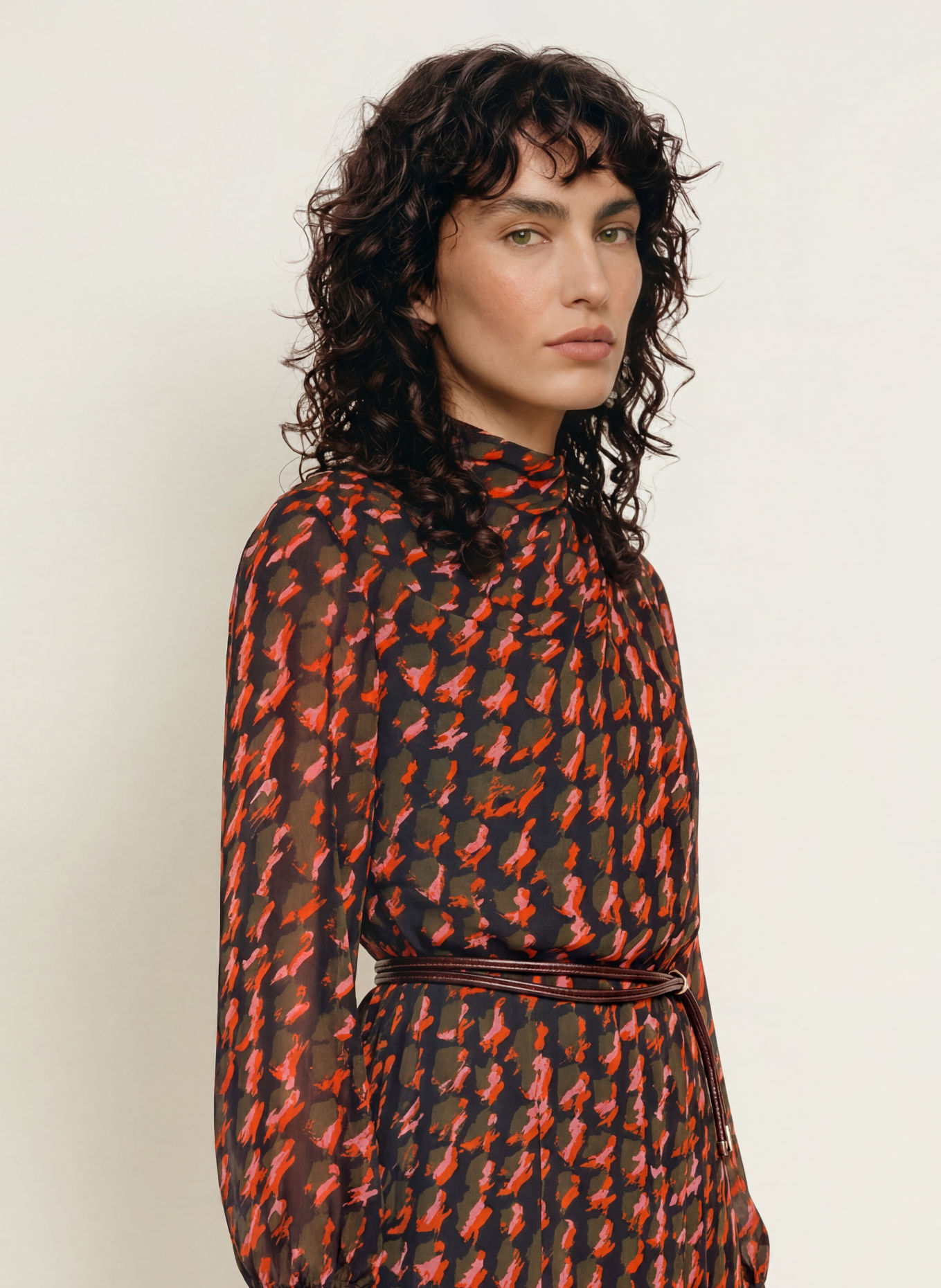 MARC CAIN Kleid: 484 tigerlily
