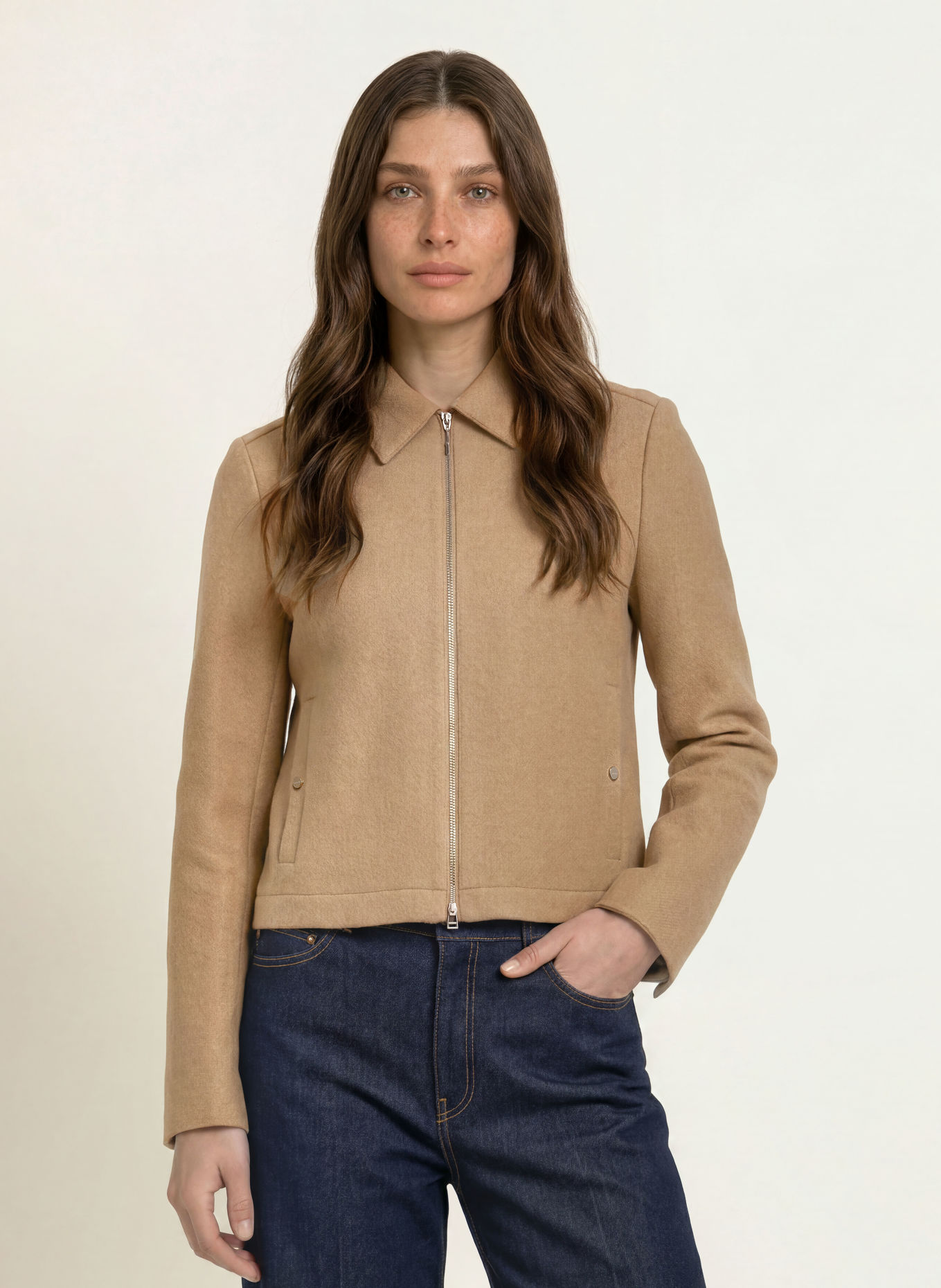MARC CAIN Blazer: 620 tannin