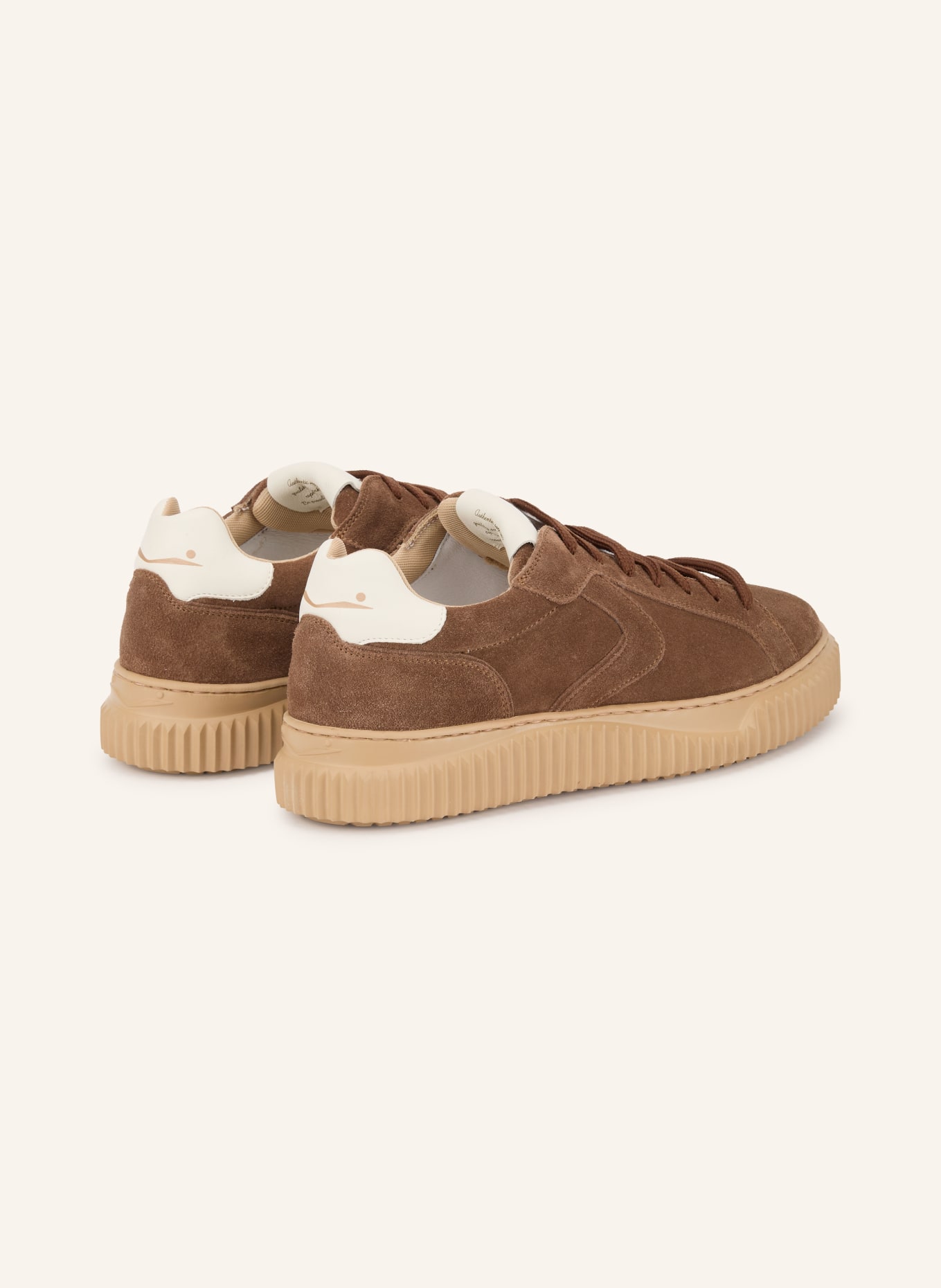 VOILE BLANCHE Sneaker LIPARI: BRAUN / WEISS