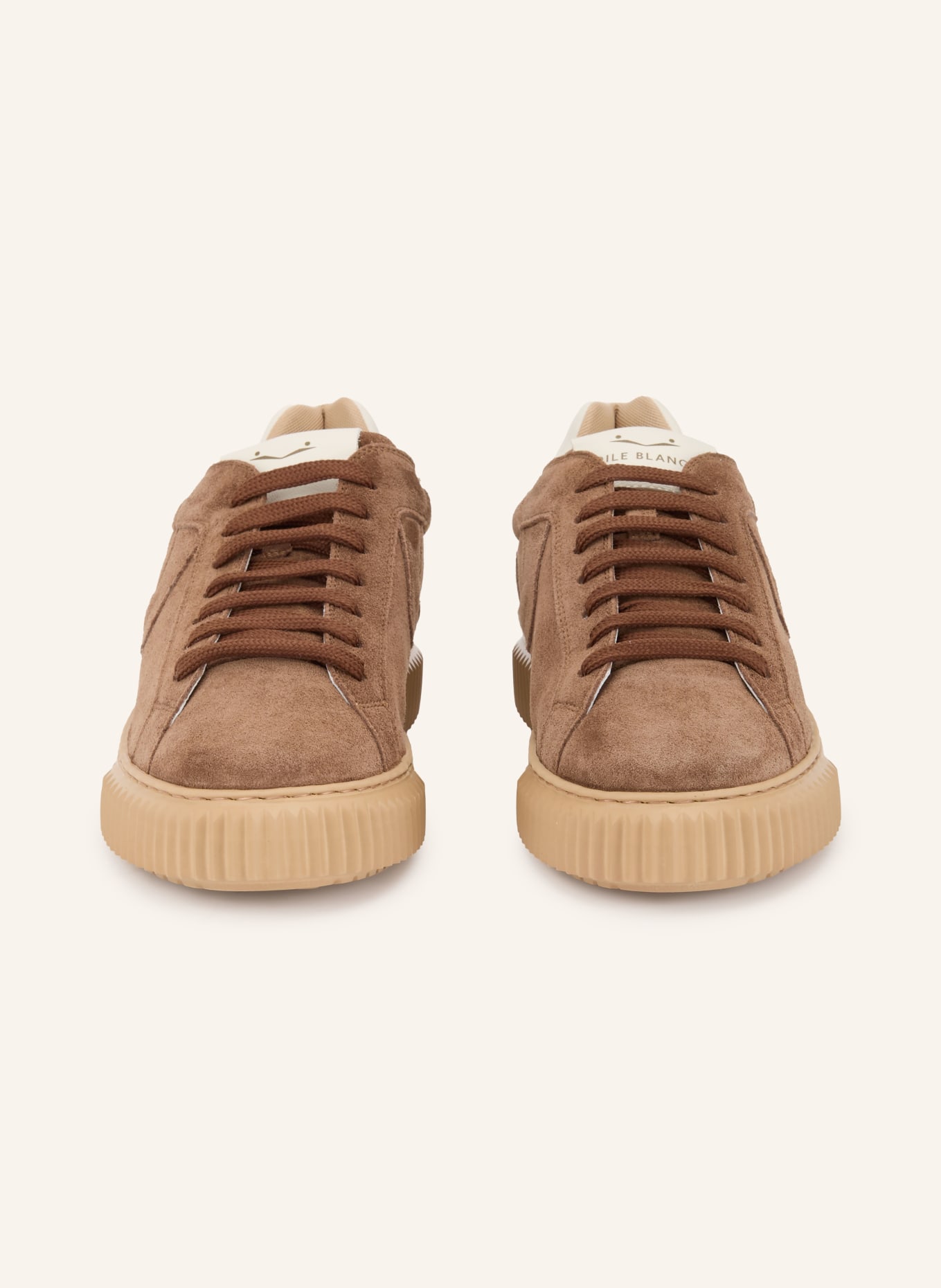 VOILE BLANCHE Sneaker LIPARI: BRAUN / WEISS