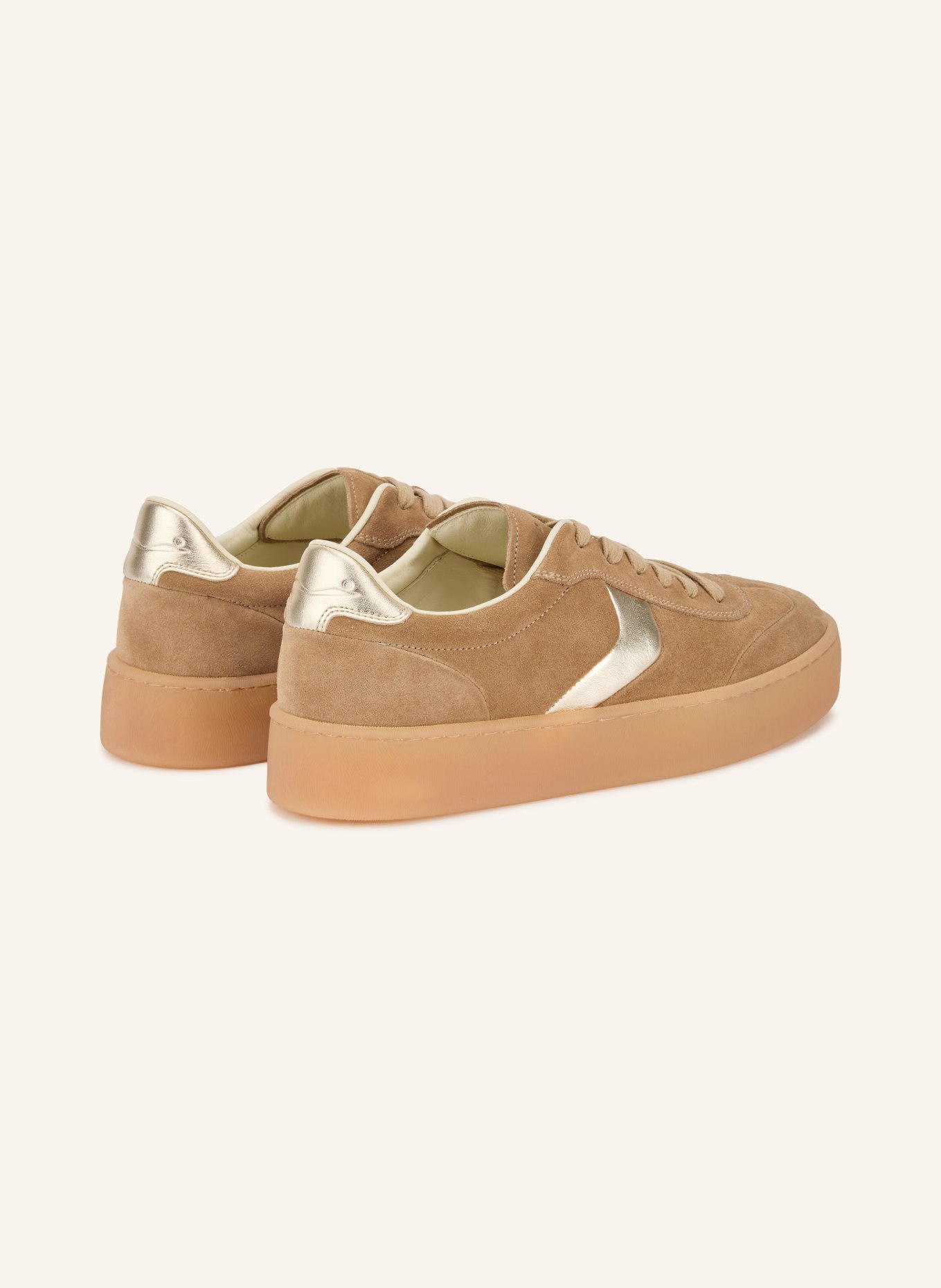VOILE BLANCHE Sneaker MIND 02: CAMEL / SILBER