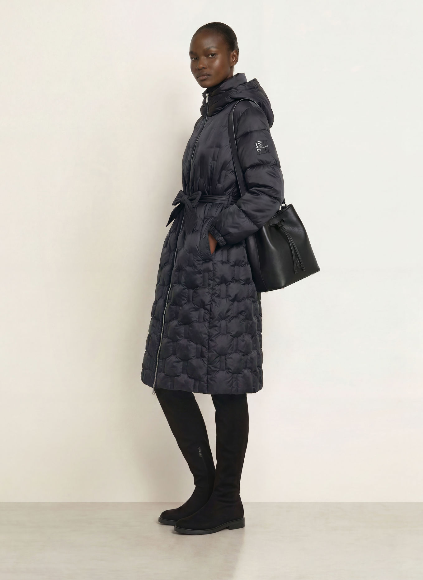MARC CAIN Manteau matelassé: 900 black new