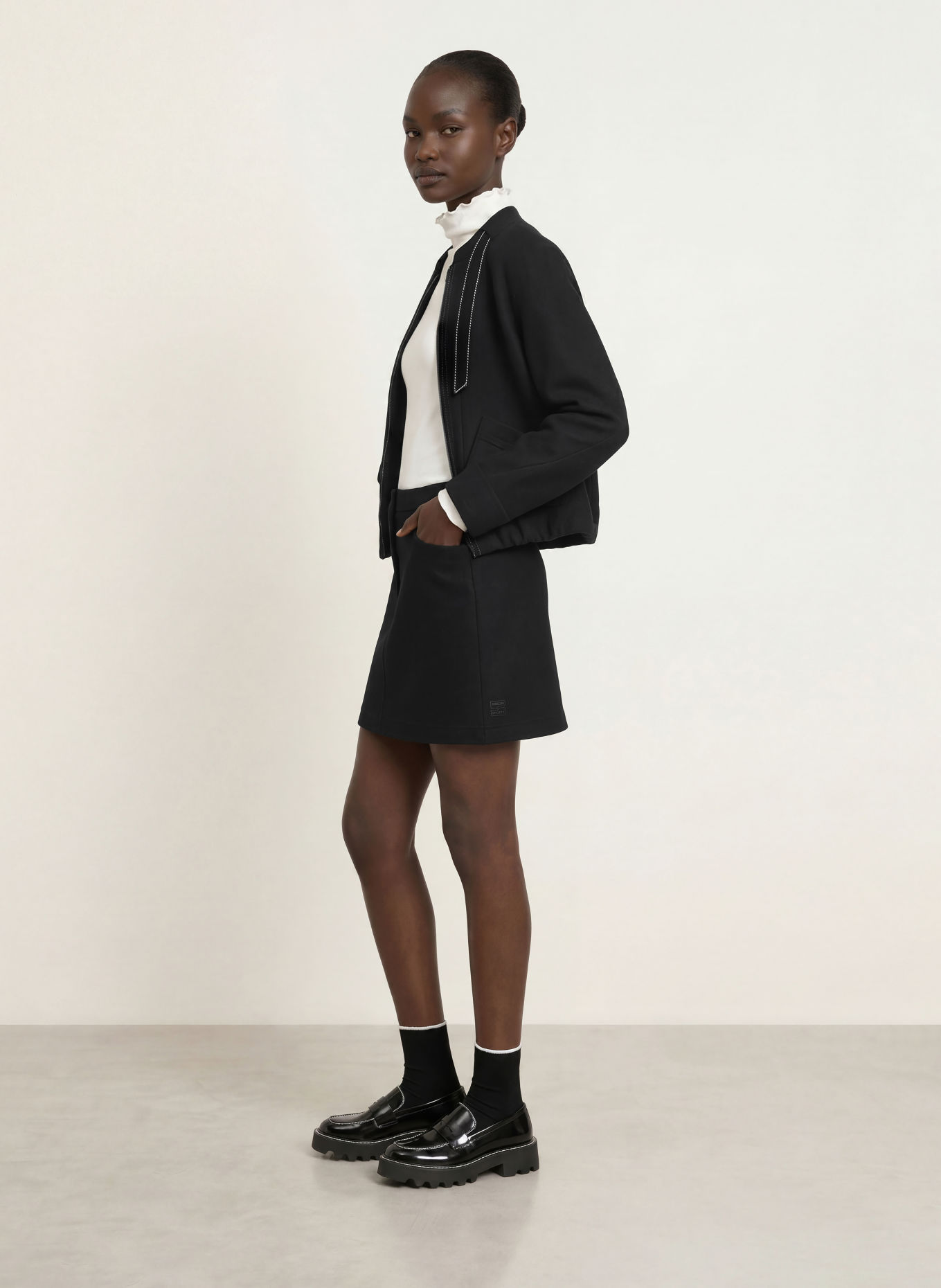 MARC CAIN Blouson: 900 black new