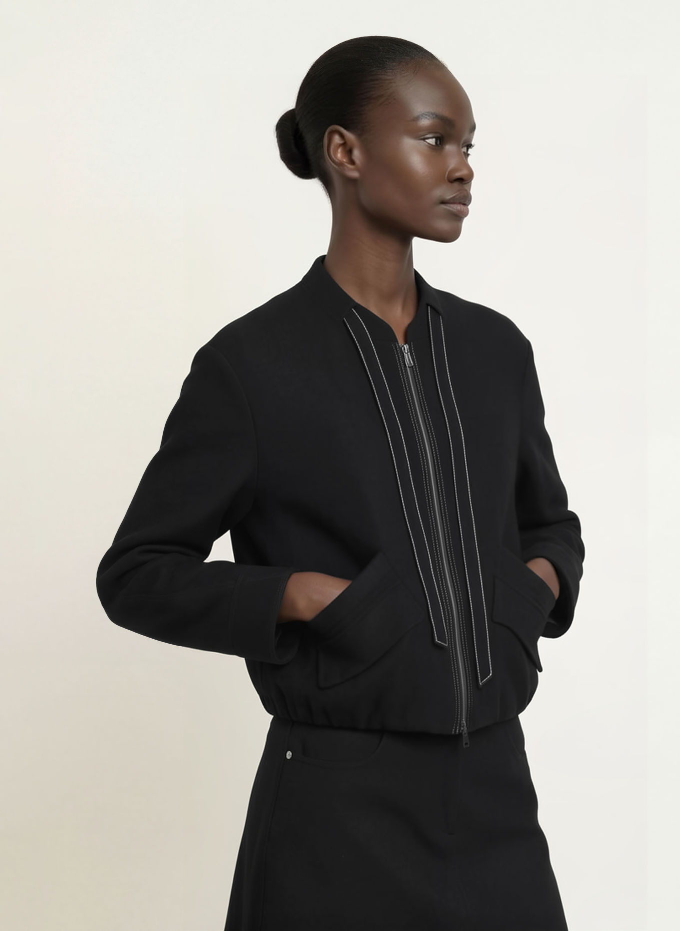 MARC CAIN Blouson: 900 black new
