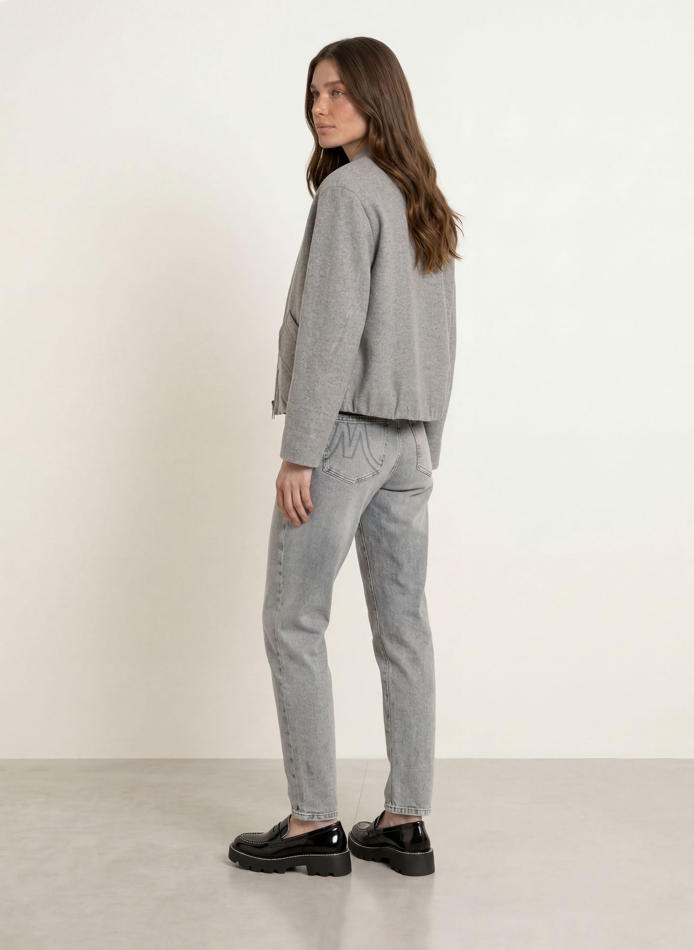 MARC CAIN Mom jeans FEURA: 820 GREY