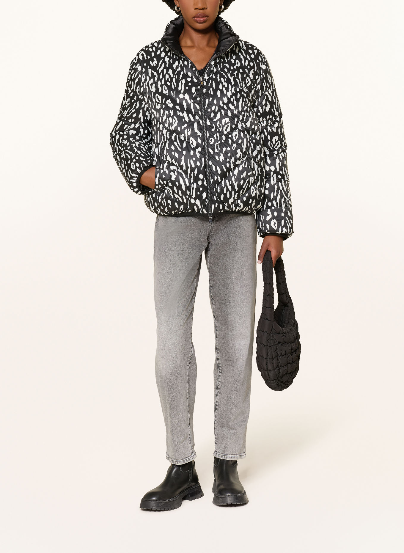 MARC CAIN Doudoune réversible: 900 black new
