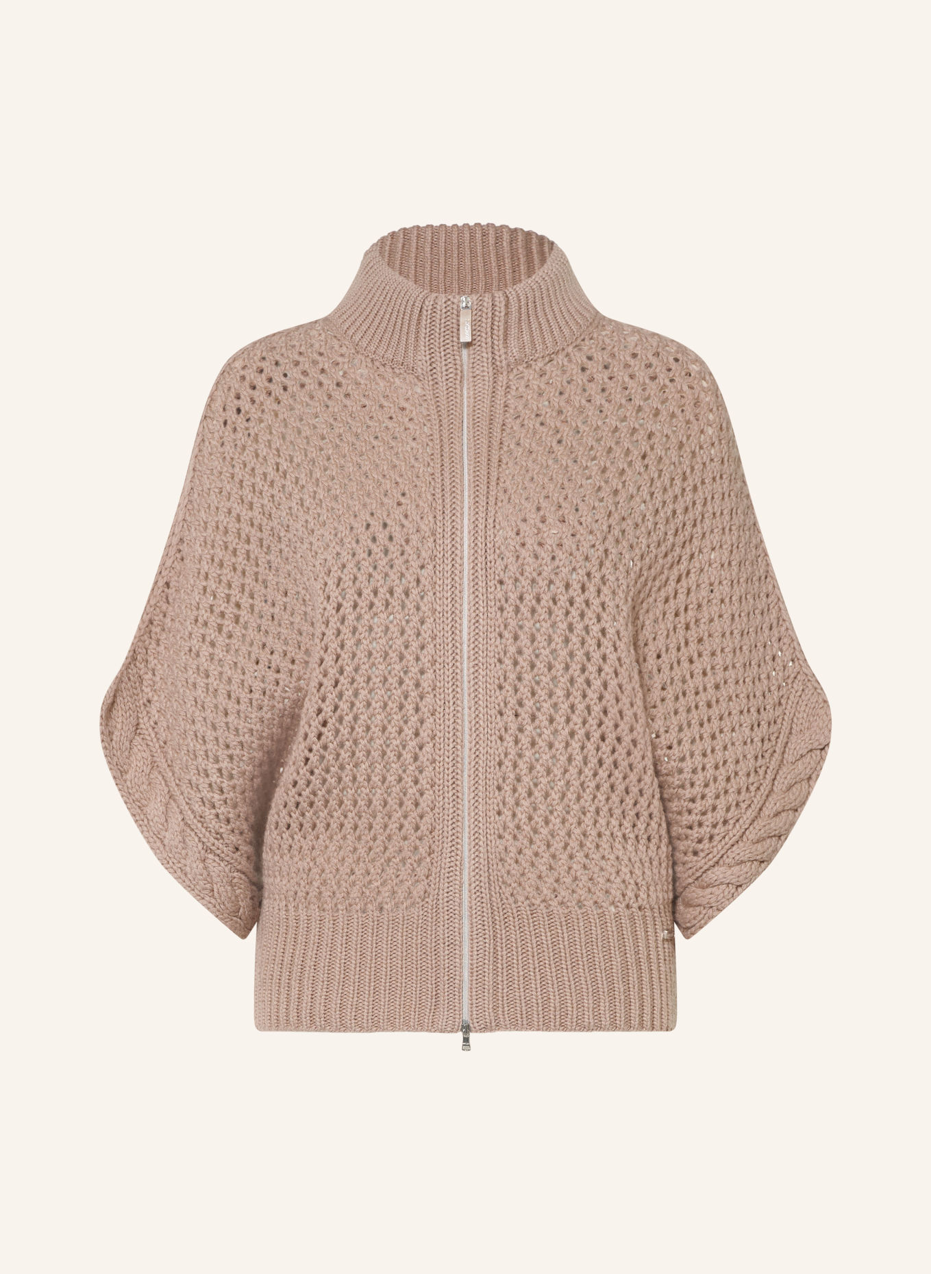 MARC CAIN Vest met kasjmier: 648 etherea