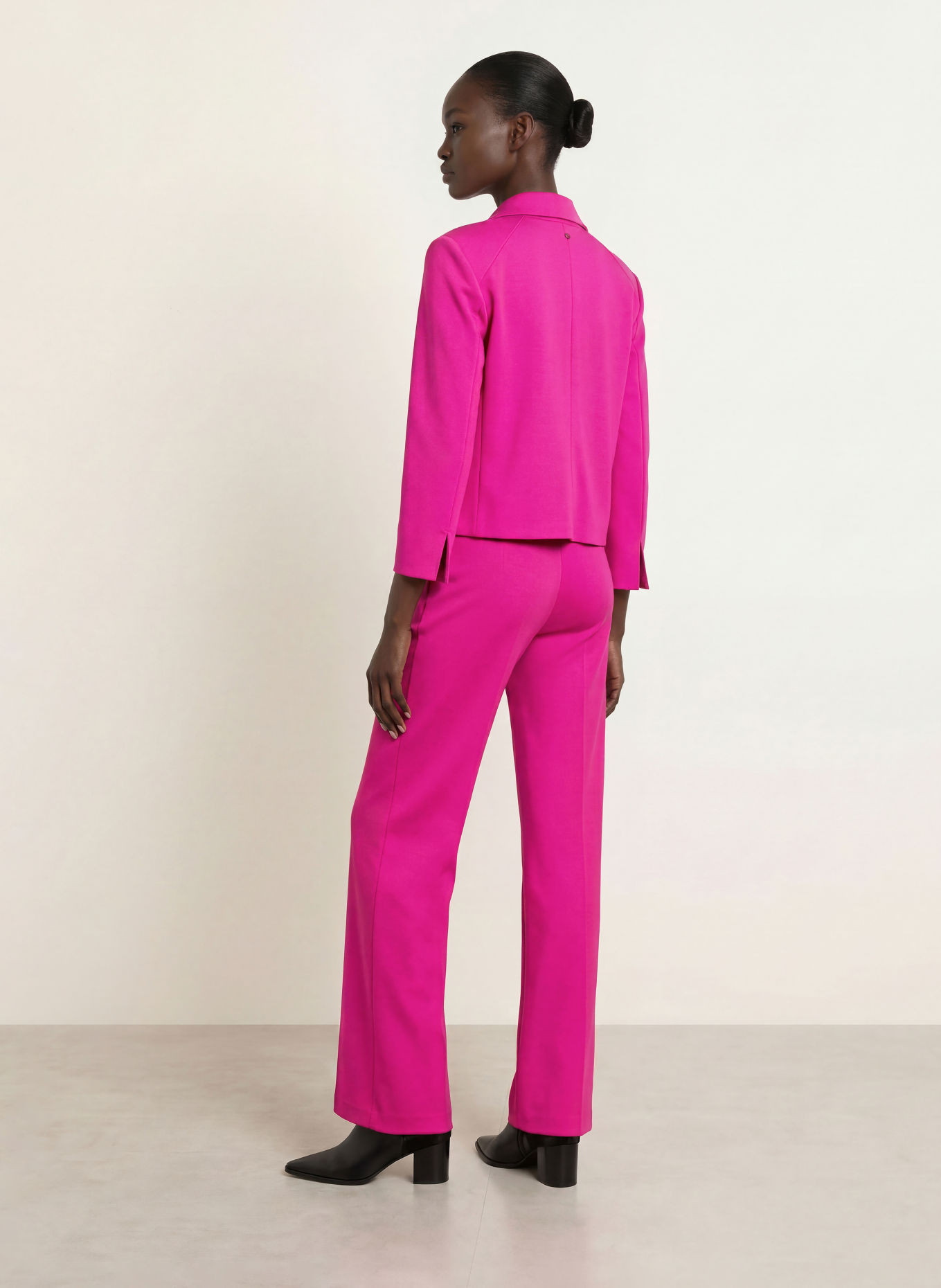MARC CAIN Jersey Blazer: 264 very berry
