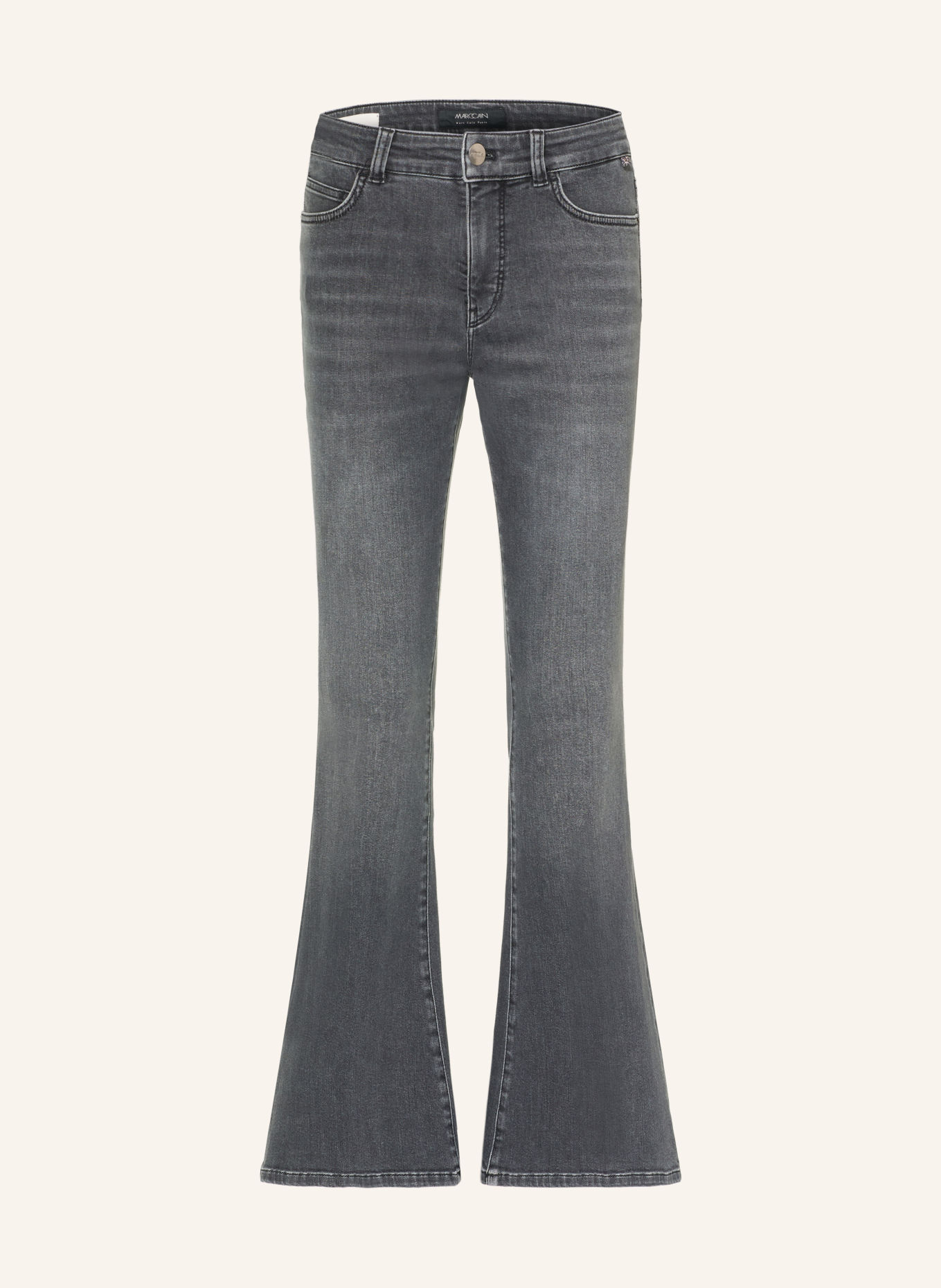 MARC CAIN Flared jeans FRENDA: 880 anthrazit