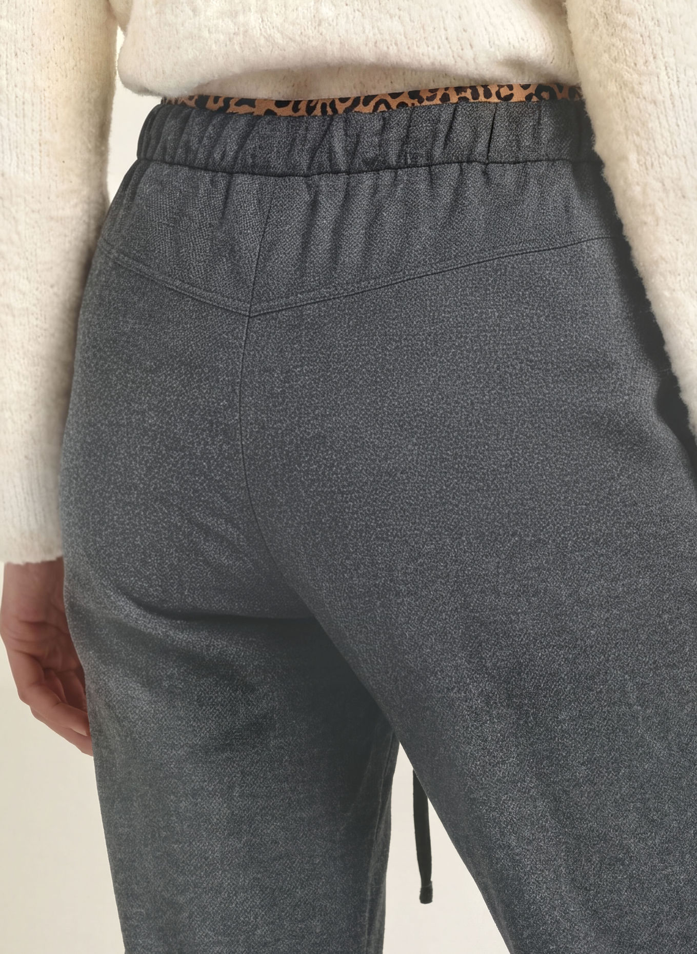 MARC CAIN RHODOS-broek in joggingstijl: 900 black new
