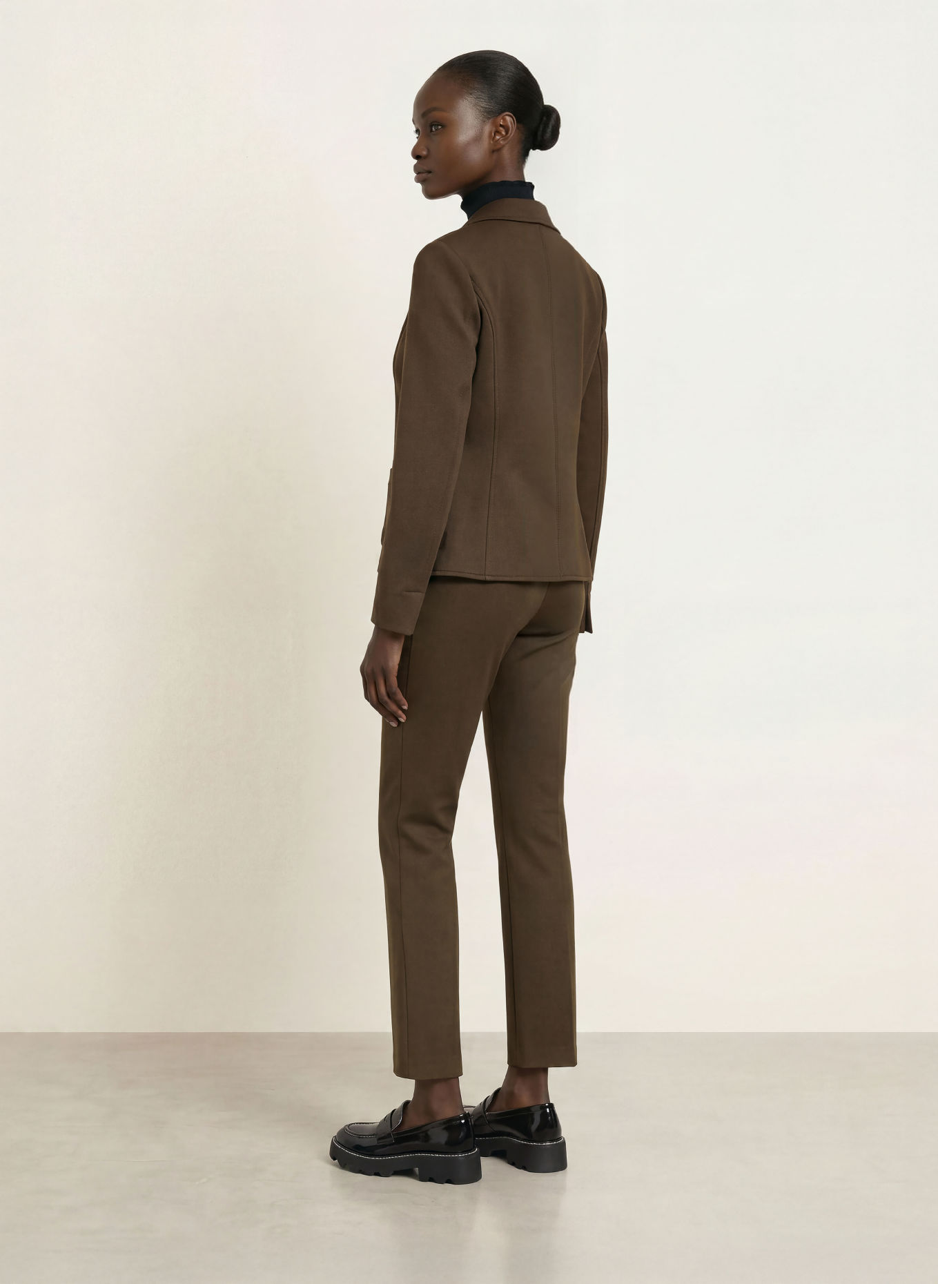 MARC CAIN Blazere: 699 dark wood