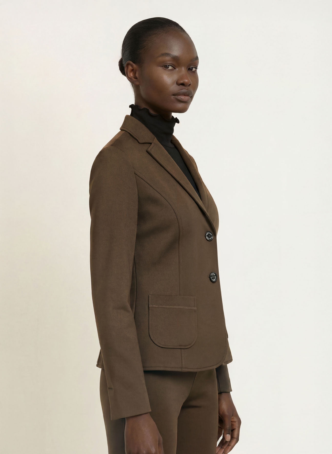 MARC CAIN Blazere: 699 dark wood