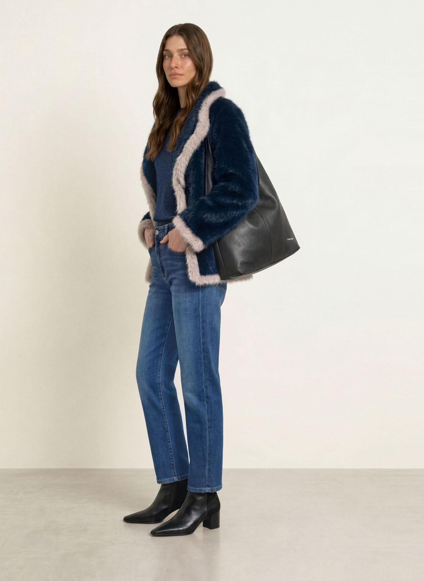 MARC CAIN Jean Mom RENTON: 357 vintage indigo