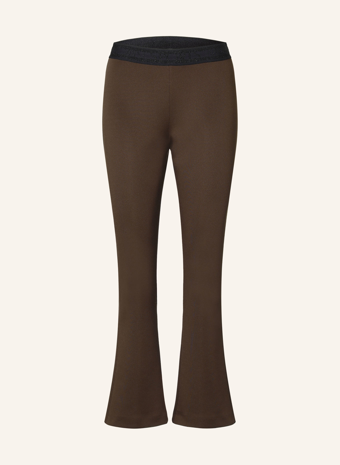 MARC CAIN Bootcut broek FREDERICA: 699 dark wood