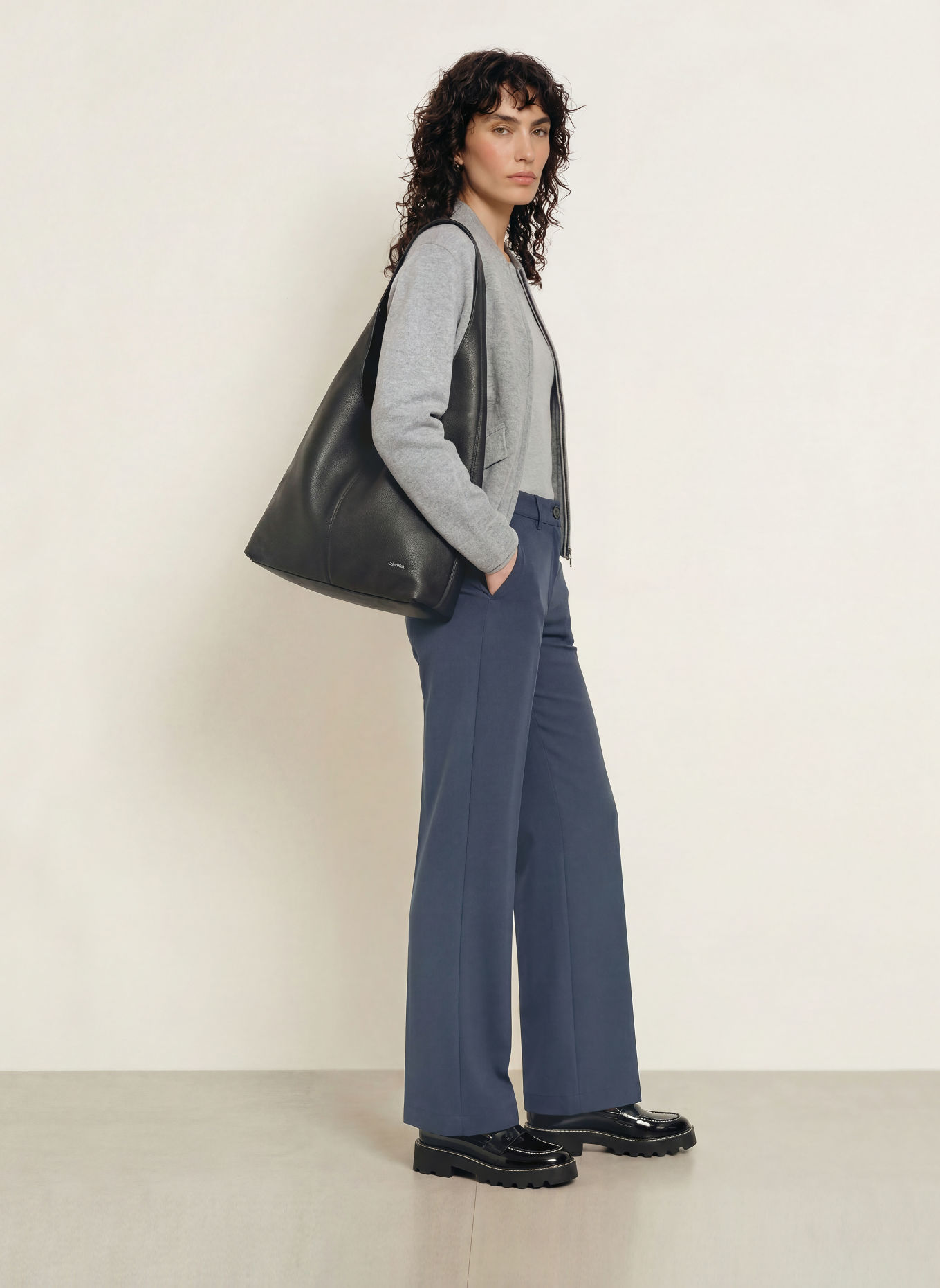 MARC CAIN Marlenehose WARRI: 394 navy