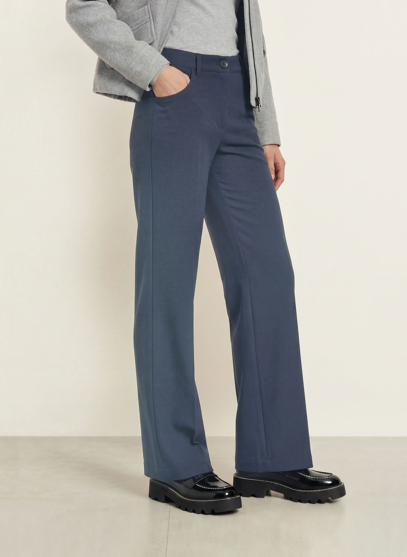 MARC CAIN Marlenehose WARRI: 394 navy