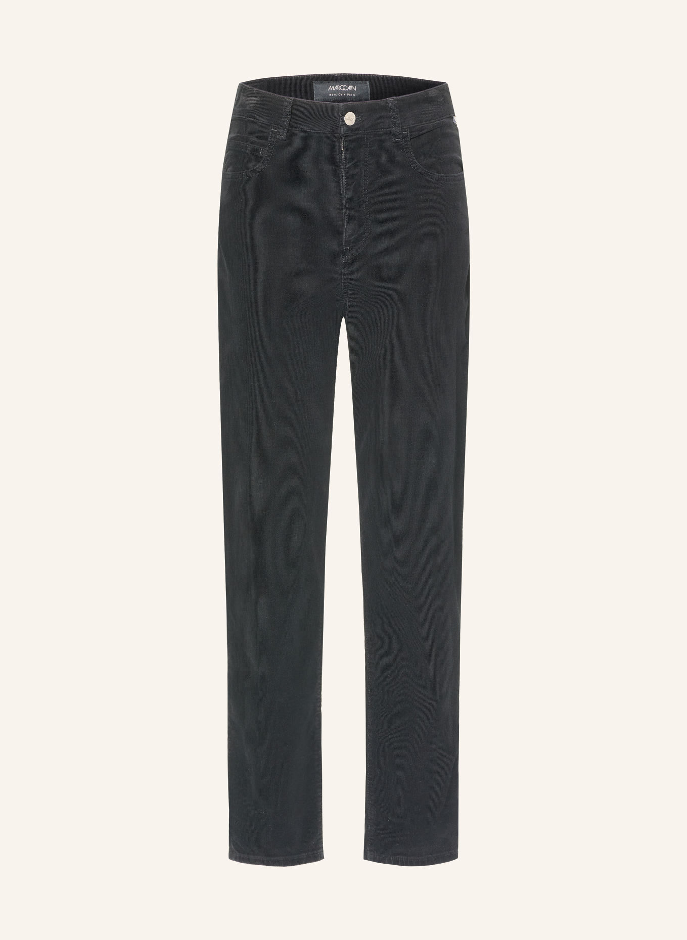 MARC CAIN FEURA Cord Pants: 900 black new