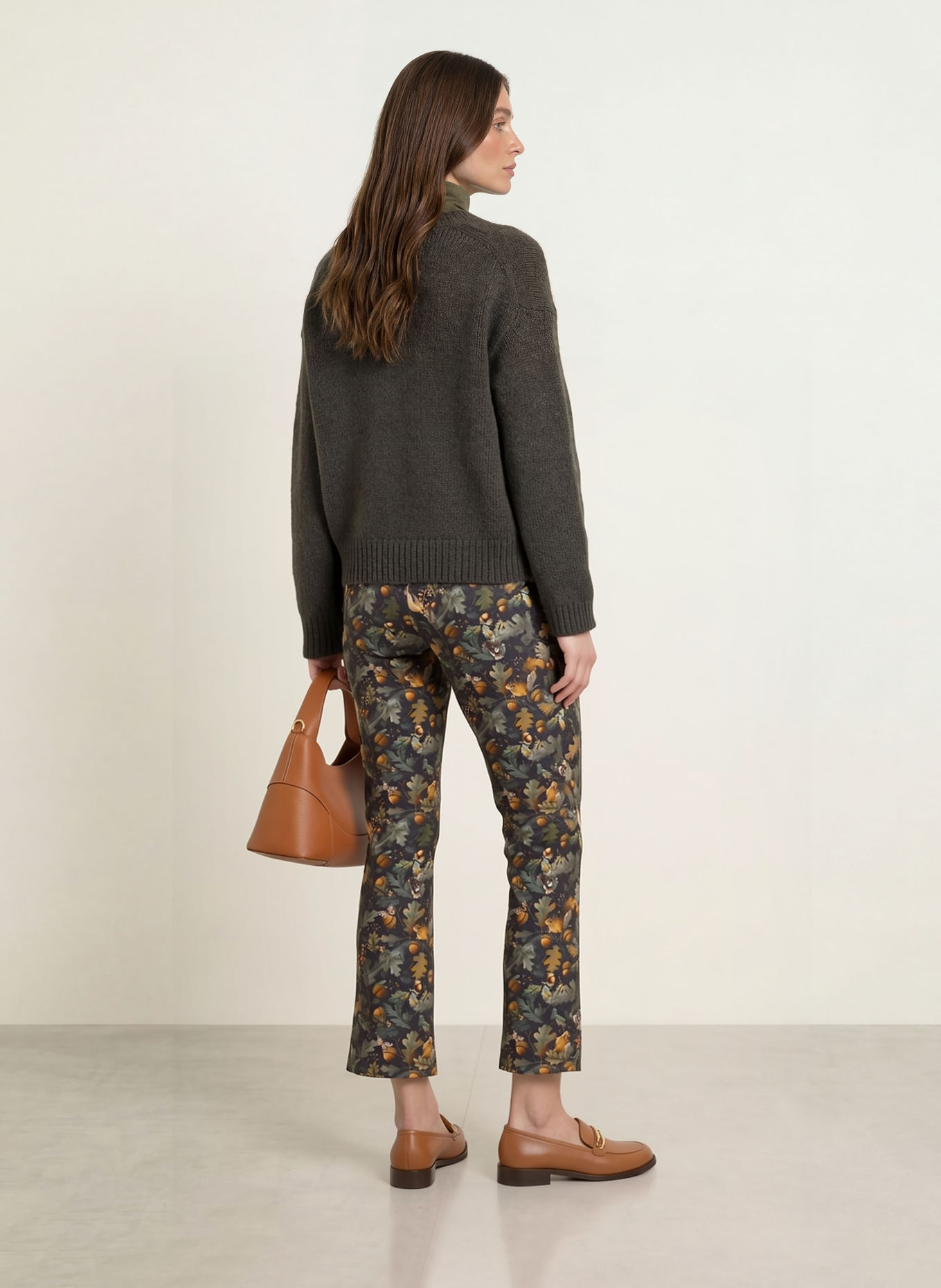 MARC CAIN Legging FREDERICA: 592 mulled basil