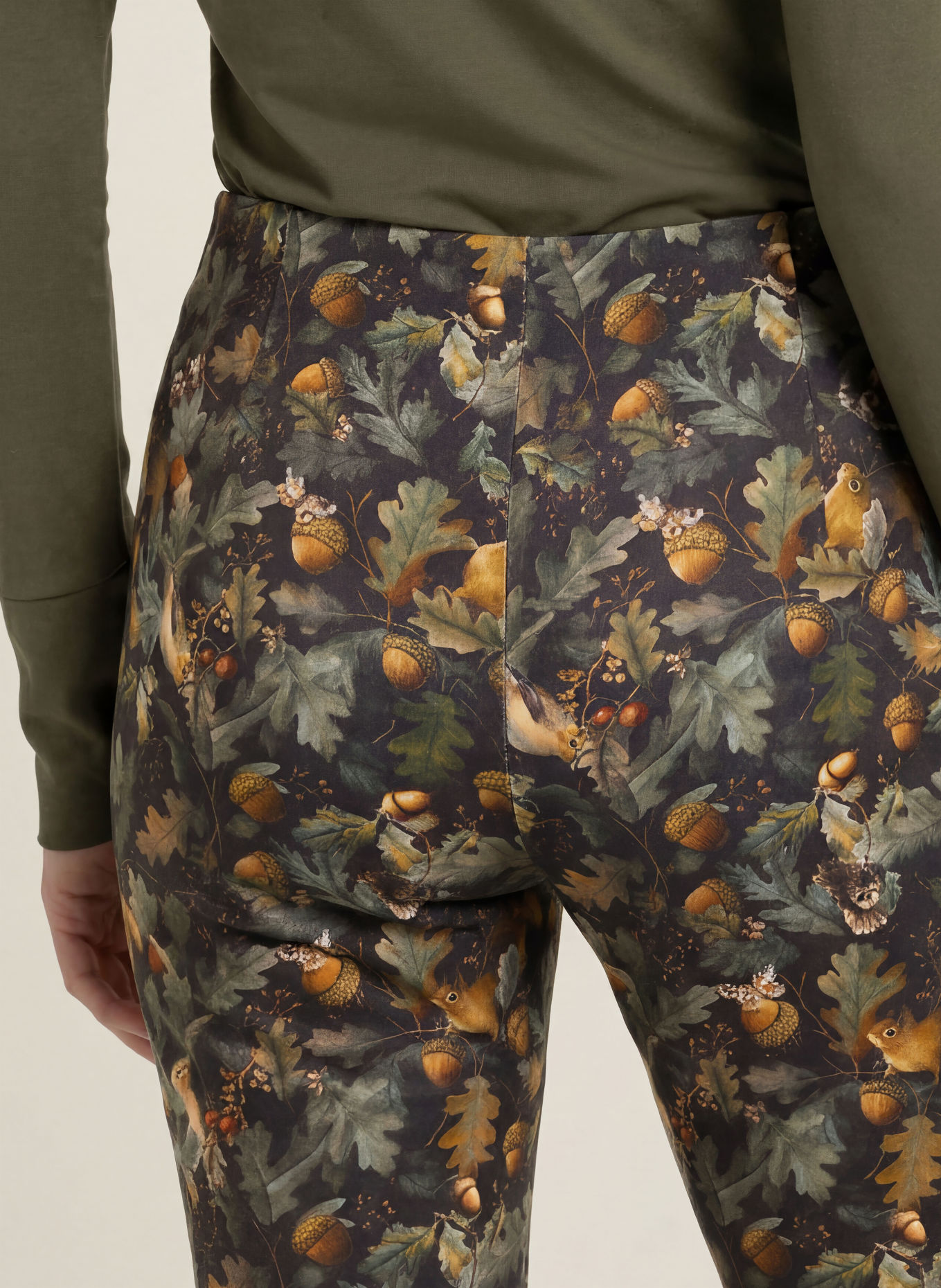 MARC CAIN Legging FREDERICA: 592 mulled basil