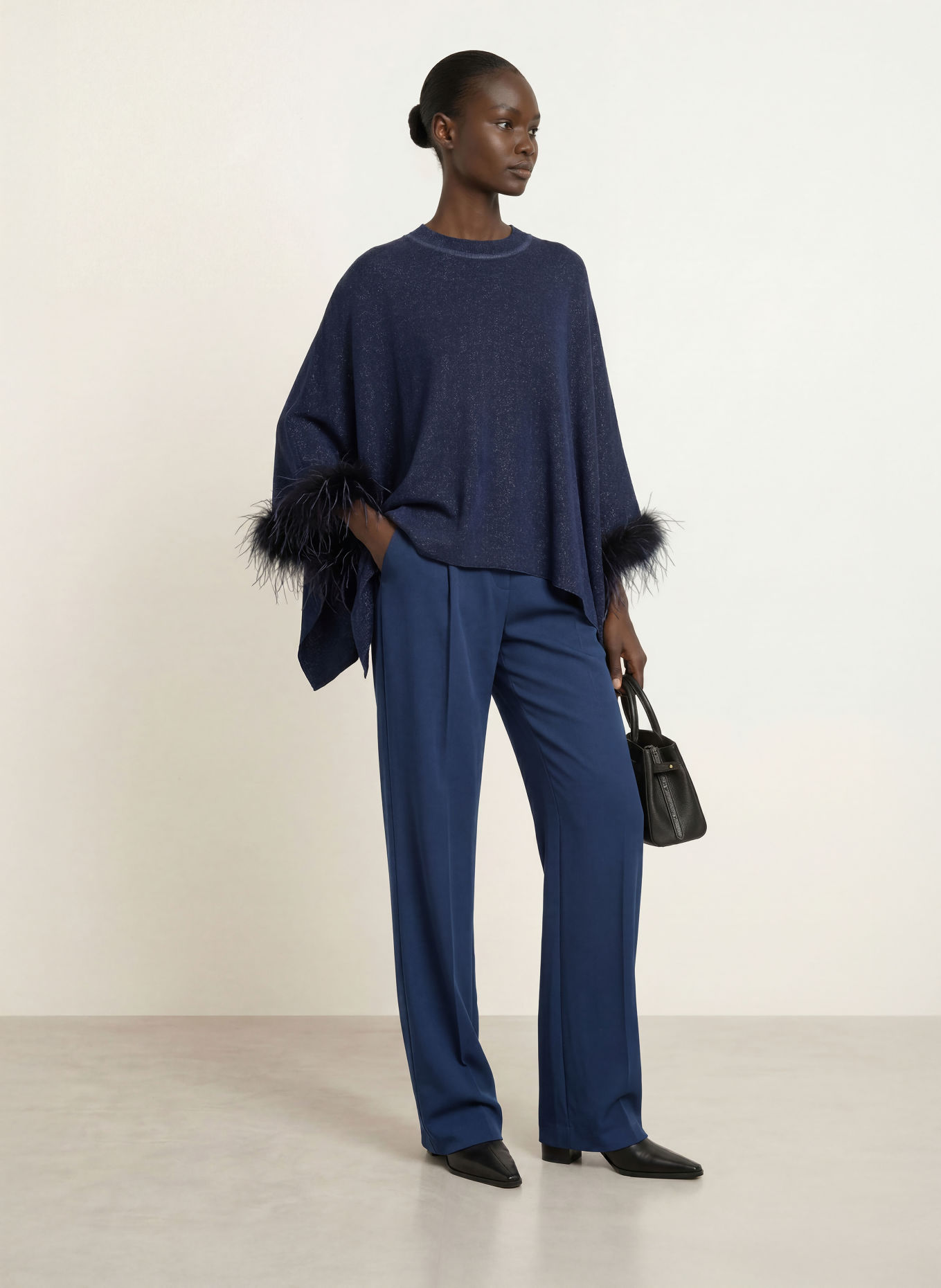 MARC CAIN Marlenehose WEDI: 393 pageant blue