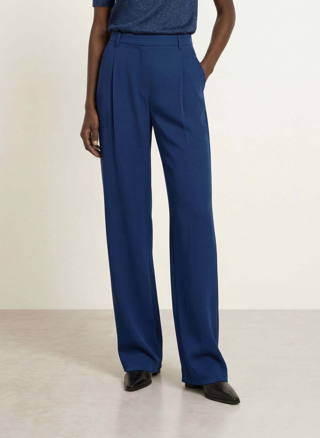 MARC CAIN Marlenehose WEDI: 393 pageant blue