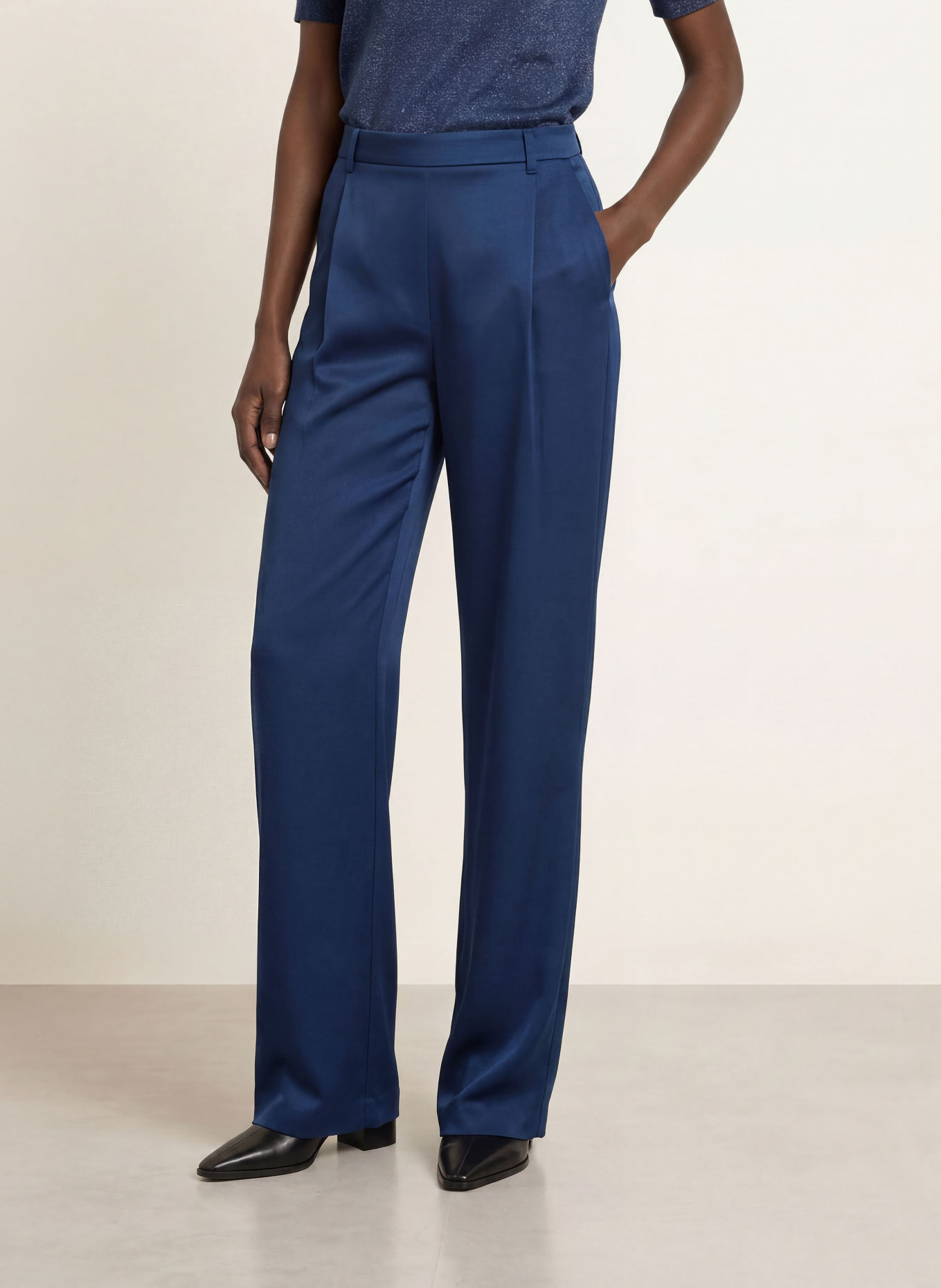 MARC CAIN Marlenehose WEDI: 393 pageant blue