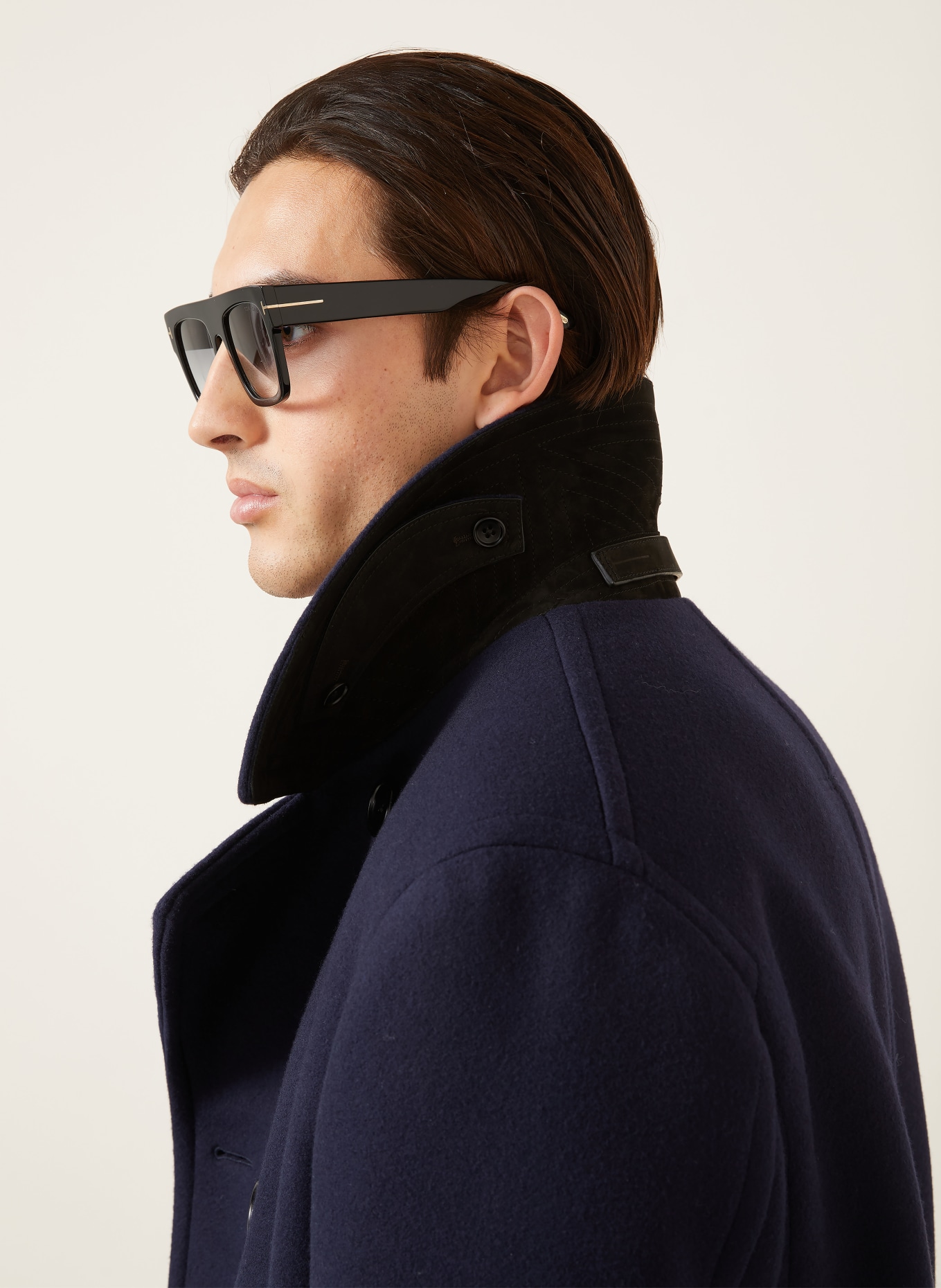 TOM FORD Cabanjas: DONKERBLAUW