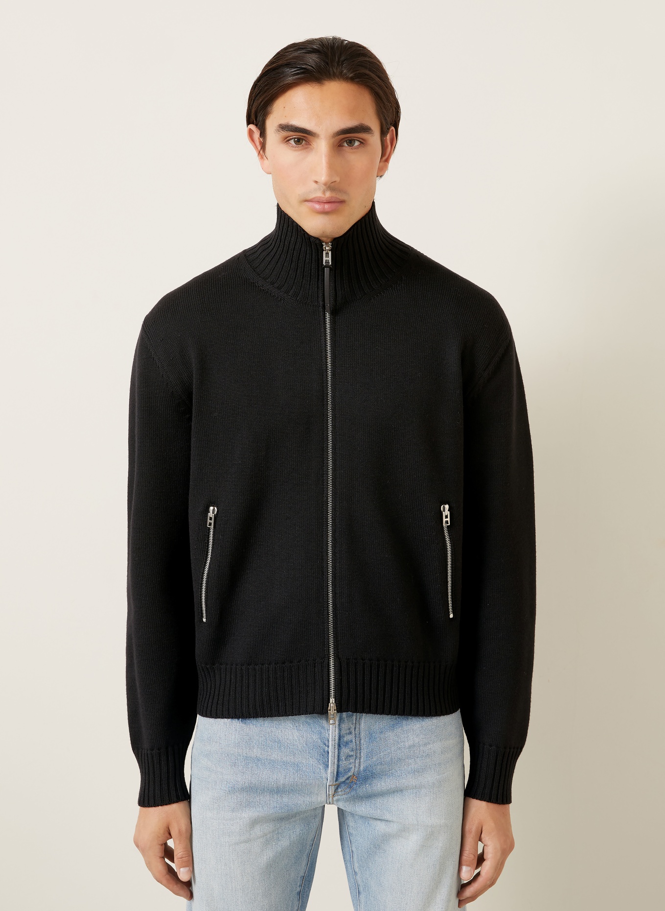 TOM FORD Vest: ZWART
