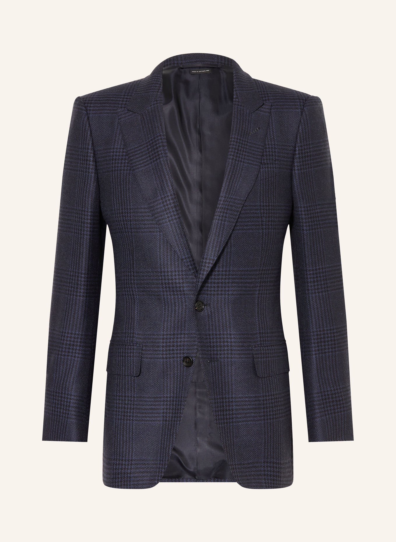 TOM FORD Combi-jasje Extra Slim Fit: UUC NAVY MULTICOLOR