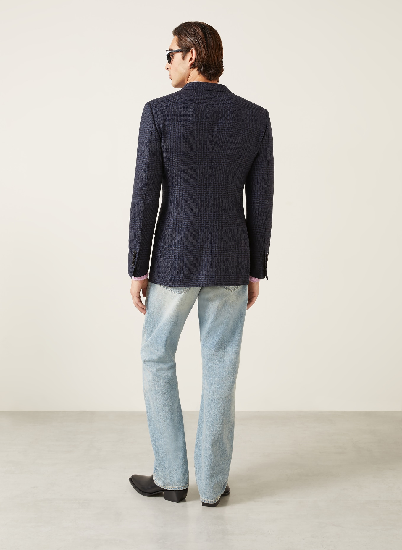 TOM FORD Combi-jasje Extra Slim Fit: UUC NAVY MULTICOLOR