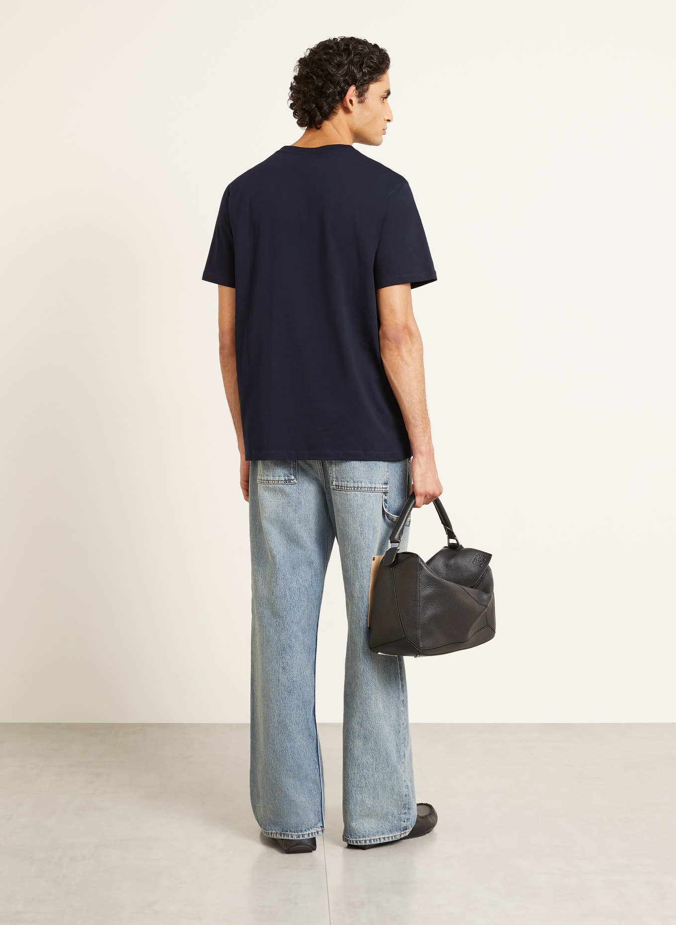 LOEWE T-shirt: DONKERBLAUW