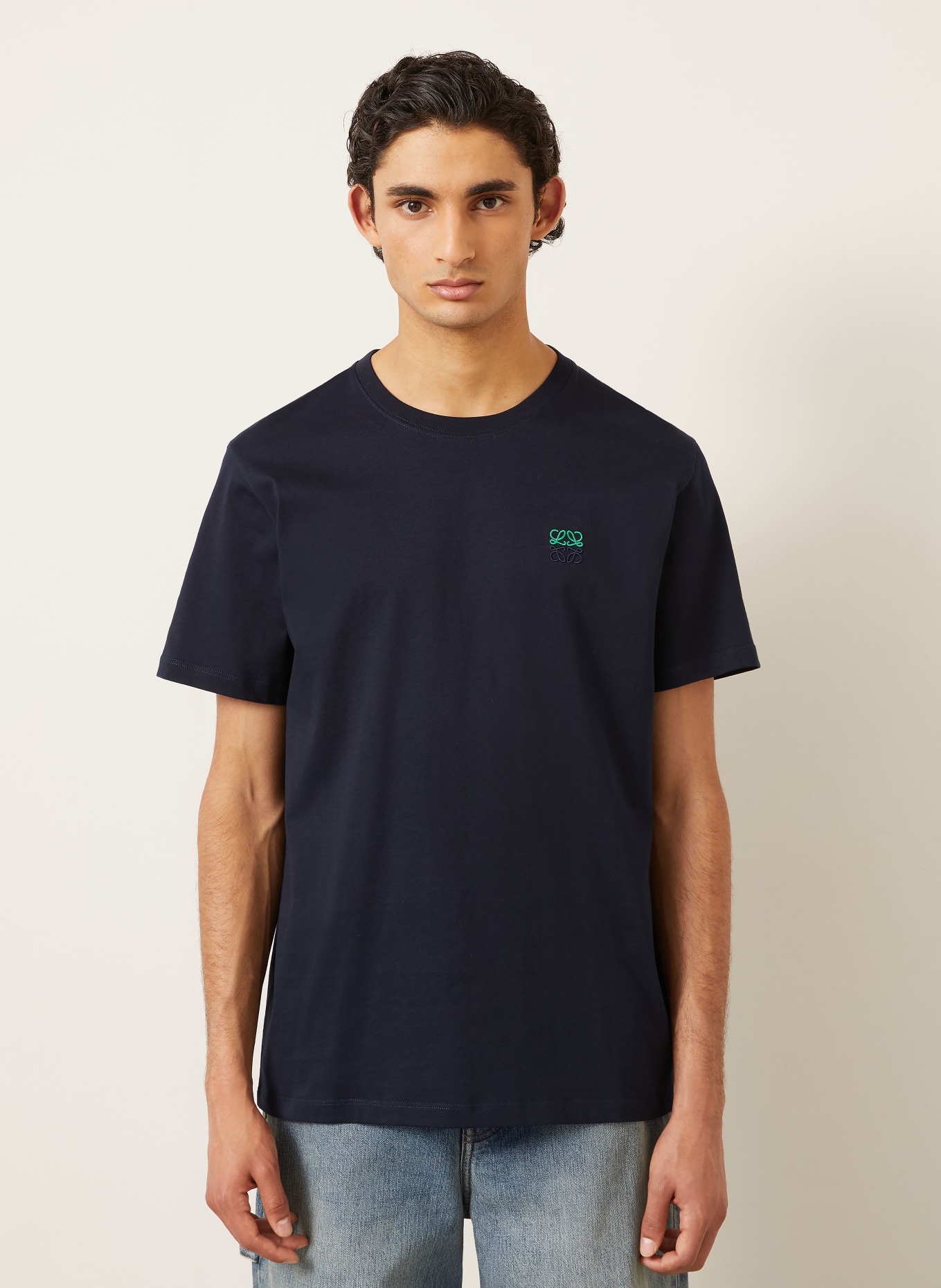 LOEWE T-shirt: DONKERBLAUW