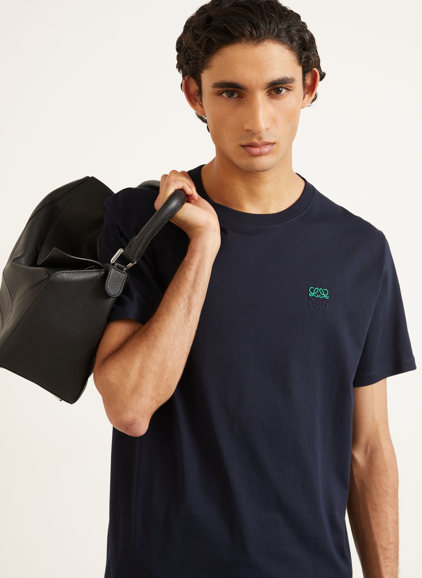 LOEWE T-shirt: DONKERBLAUW