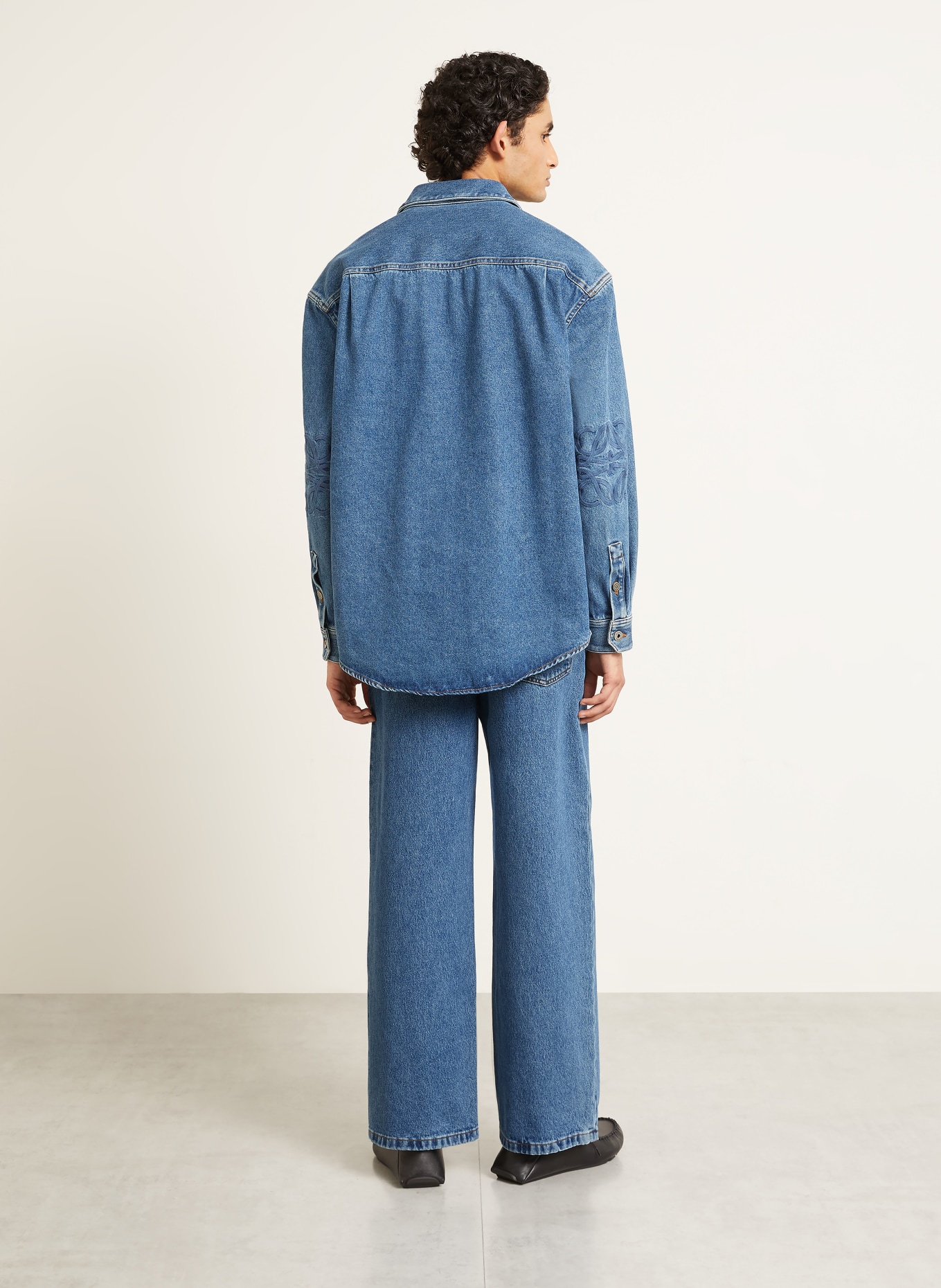 LOEWE Džíny ANAGRAM BAGGY Regular Fit: 5320 JEANS BLUE