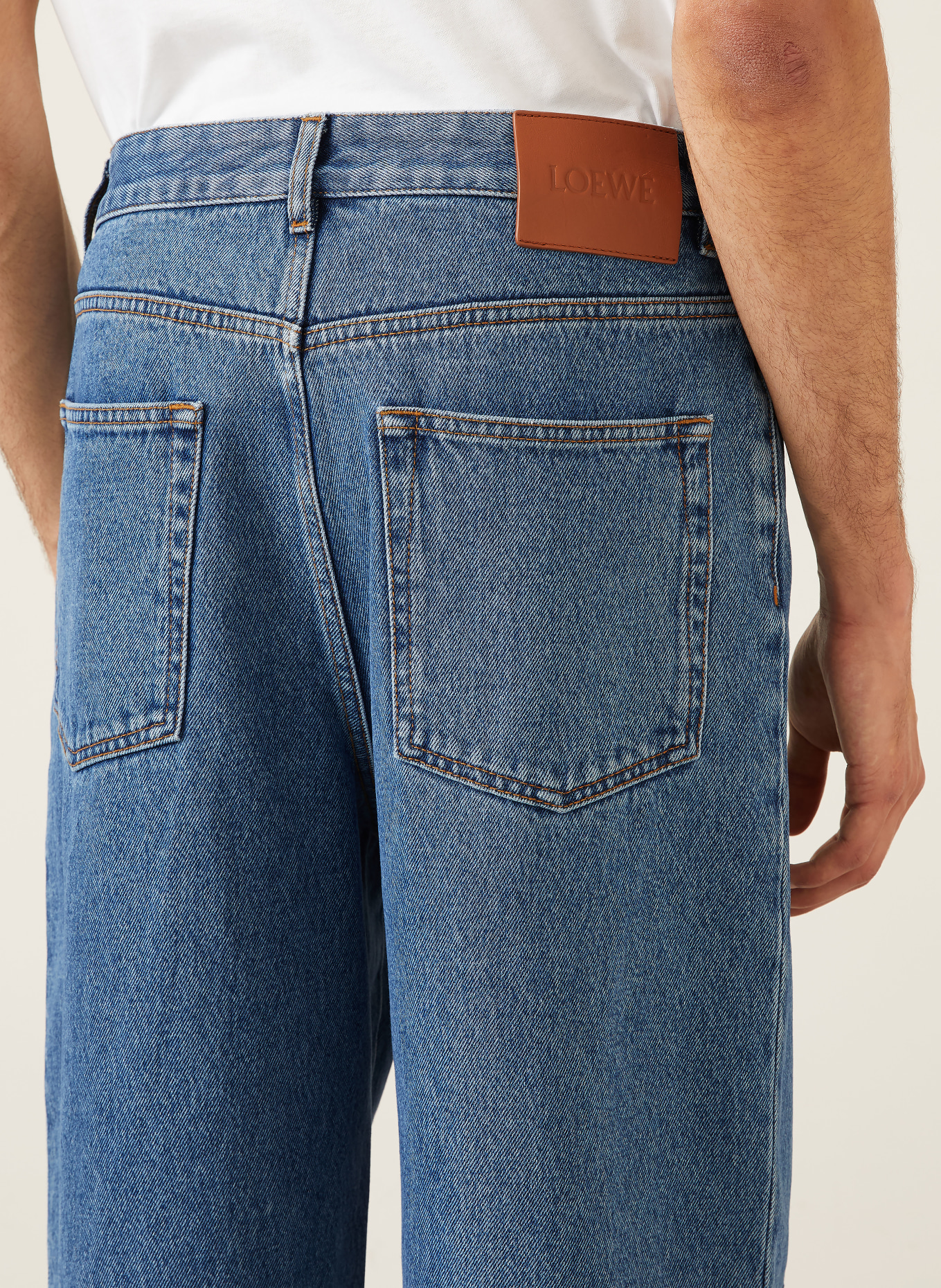 LOEWE Džíny ANAGRAM BAGGY Regular Fit: 5320 JEANS BLUE