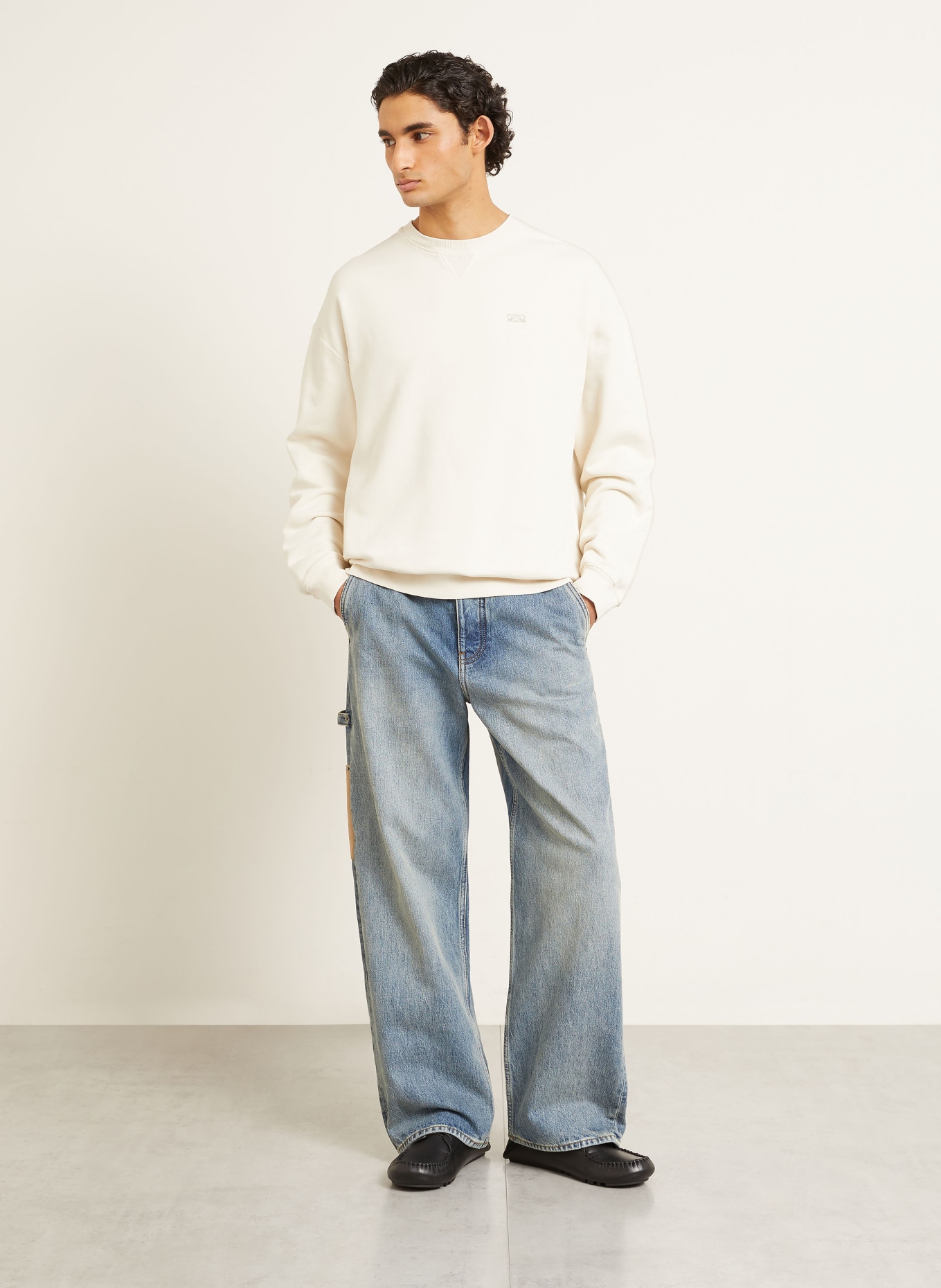 LOEWE Džíny Regular Fit: 6395 WASHED DENIM